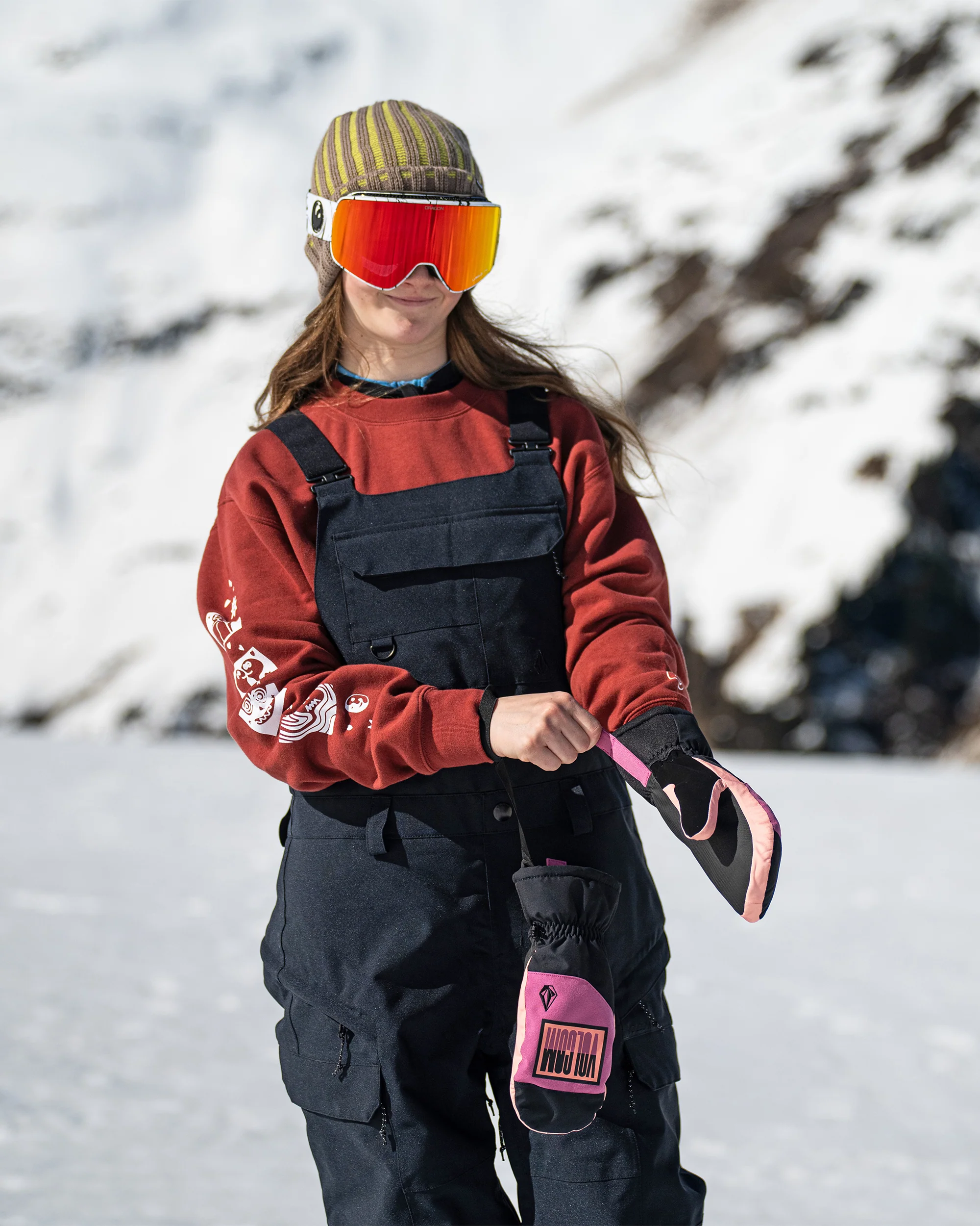 Upland Mittens - Blurred Violet - Image 3