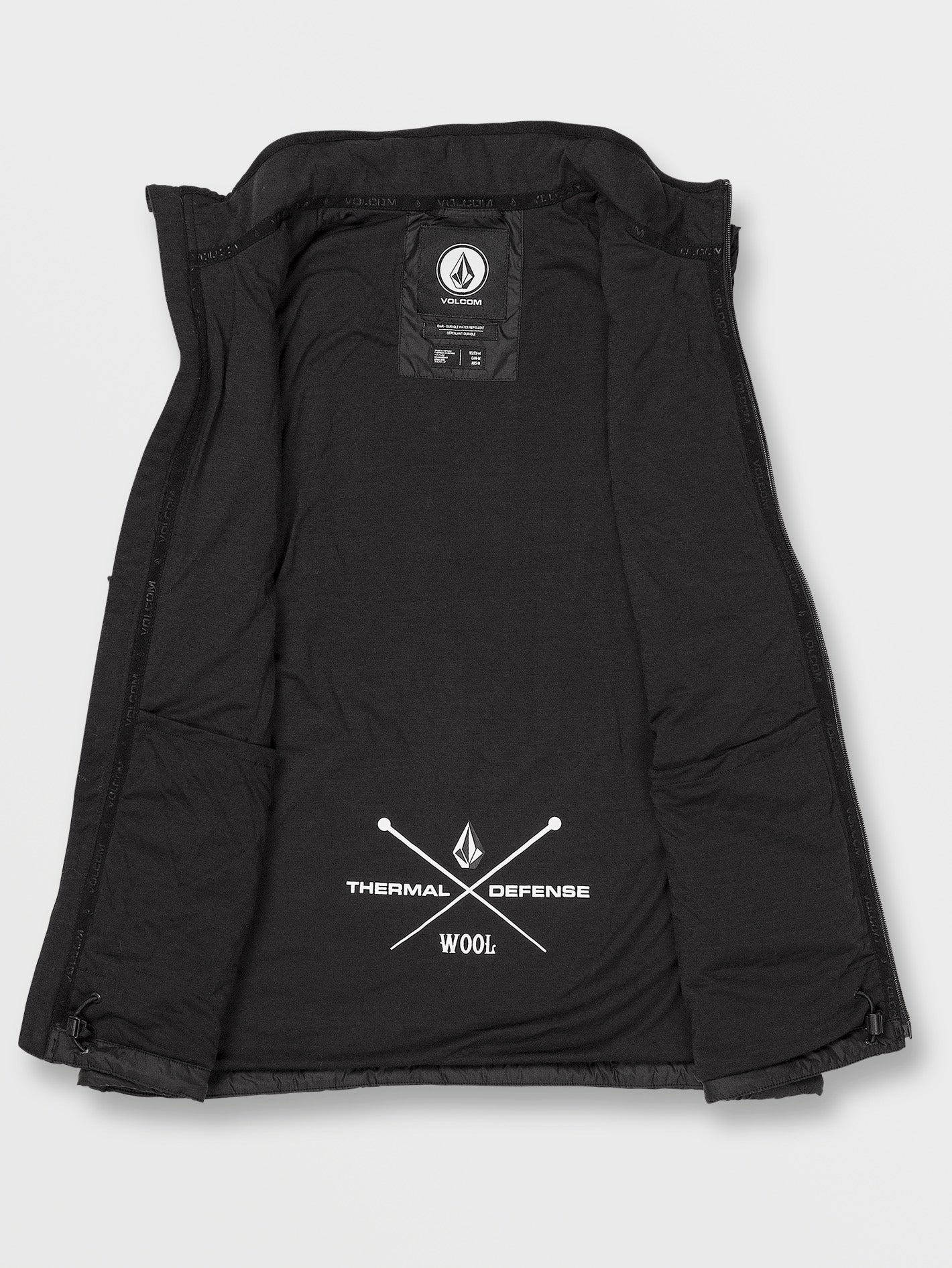 Utility Puff Vest - BLACK - Image 3