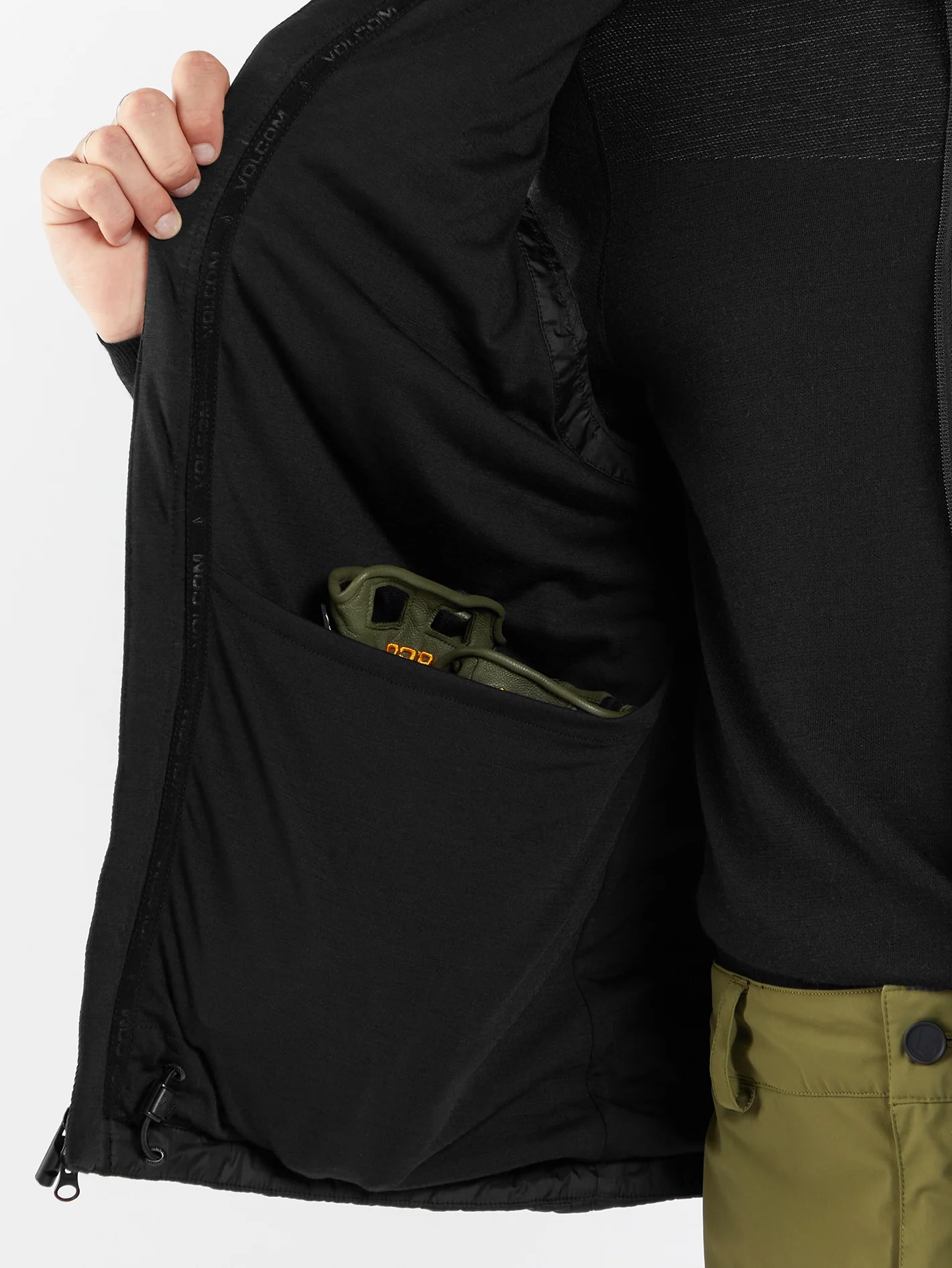 Utility Puff Vest - BLACK - Image 4
