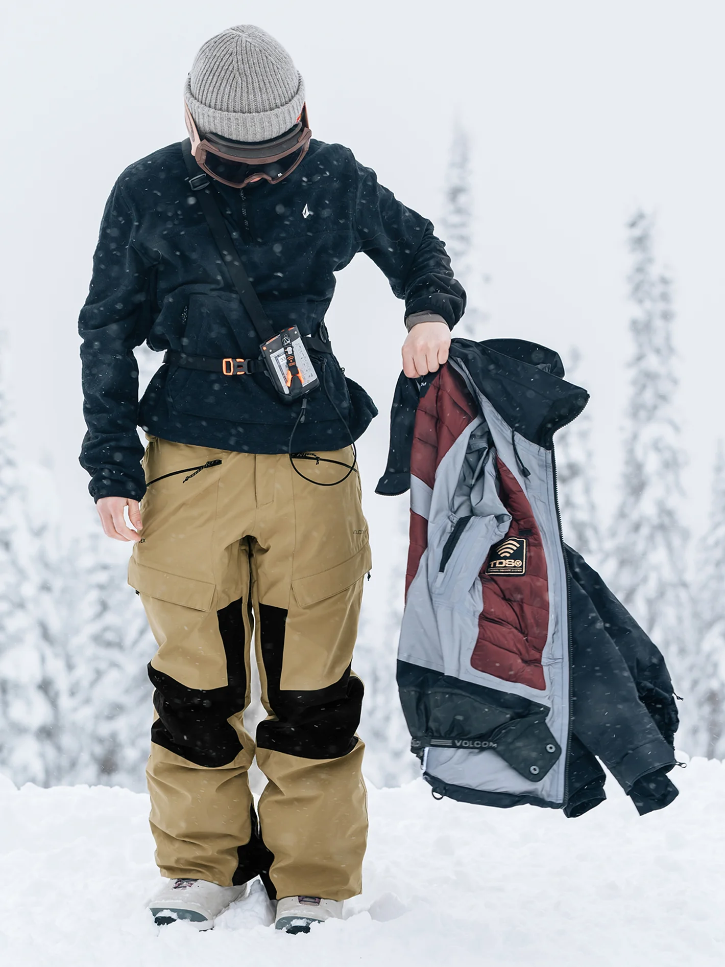 V.Co At Stretch Gore-Tex Trousers - DARK KHAKI - Image 12
