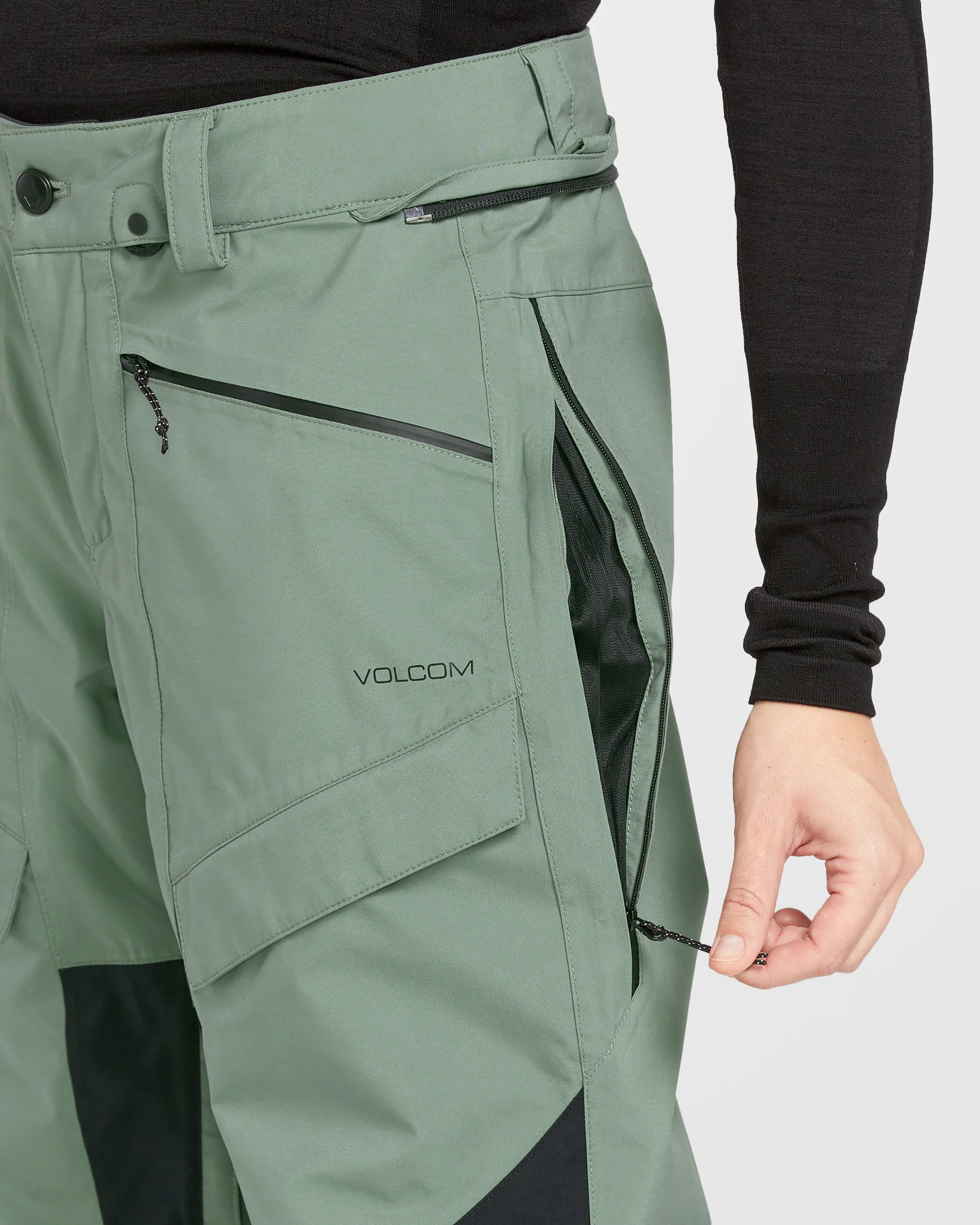 V.Co At Stretch Gore-Tex Trousers - Lichen Green - Image 7