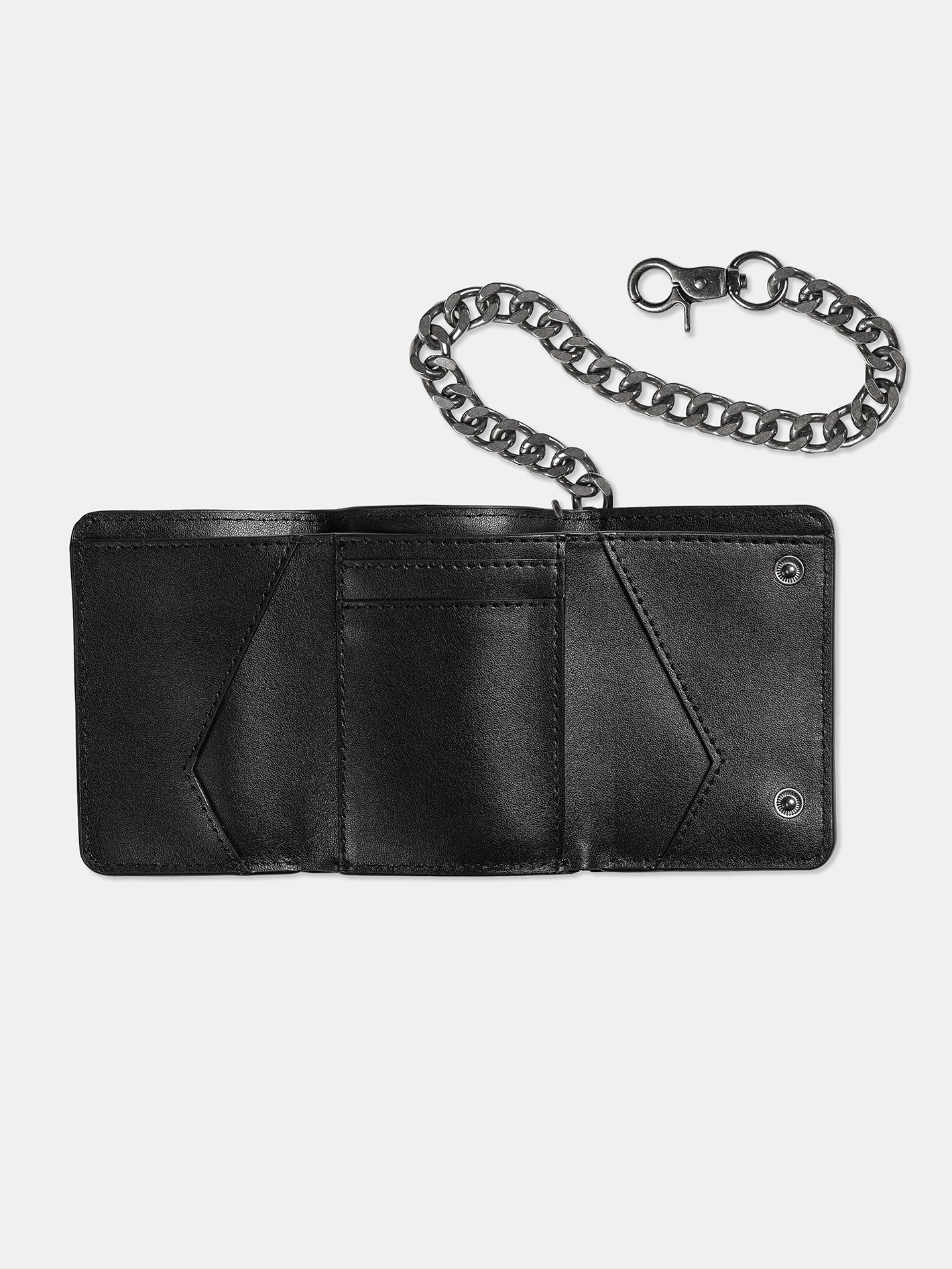 V Ent Leather Wallet - BLACK - Image 6