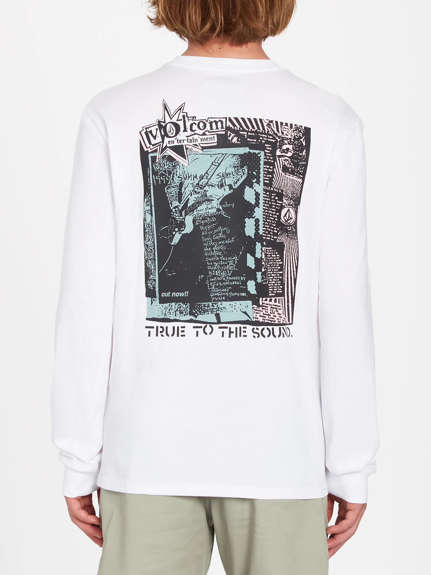 Volcom Entertainment T-shirt - WHITE - Image 3