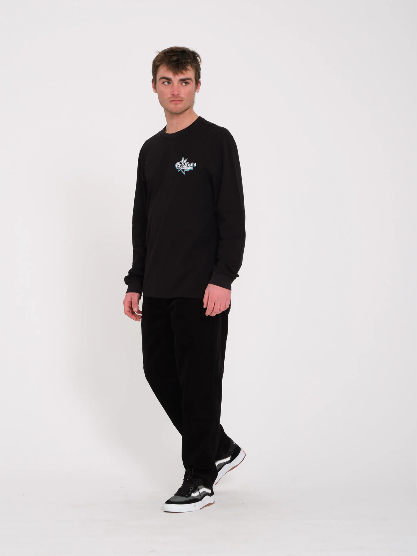 Volcom Entertainment T-shirt - BLACK - Image 4