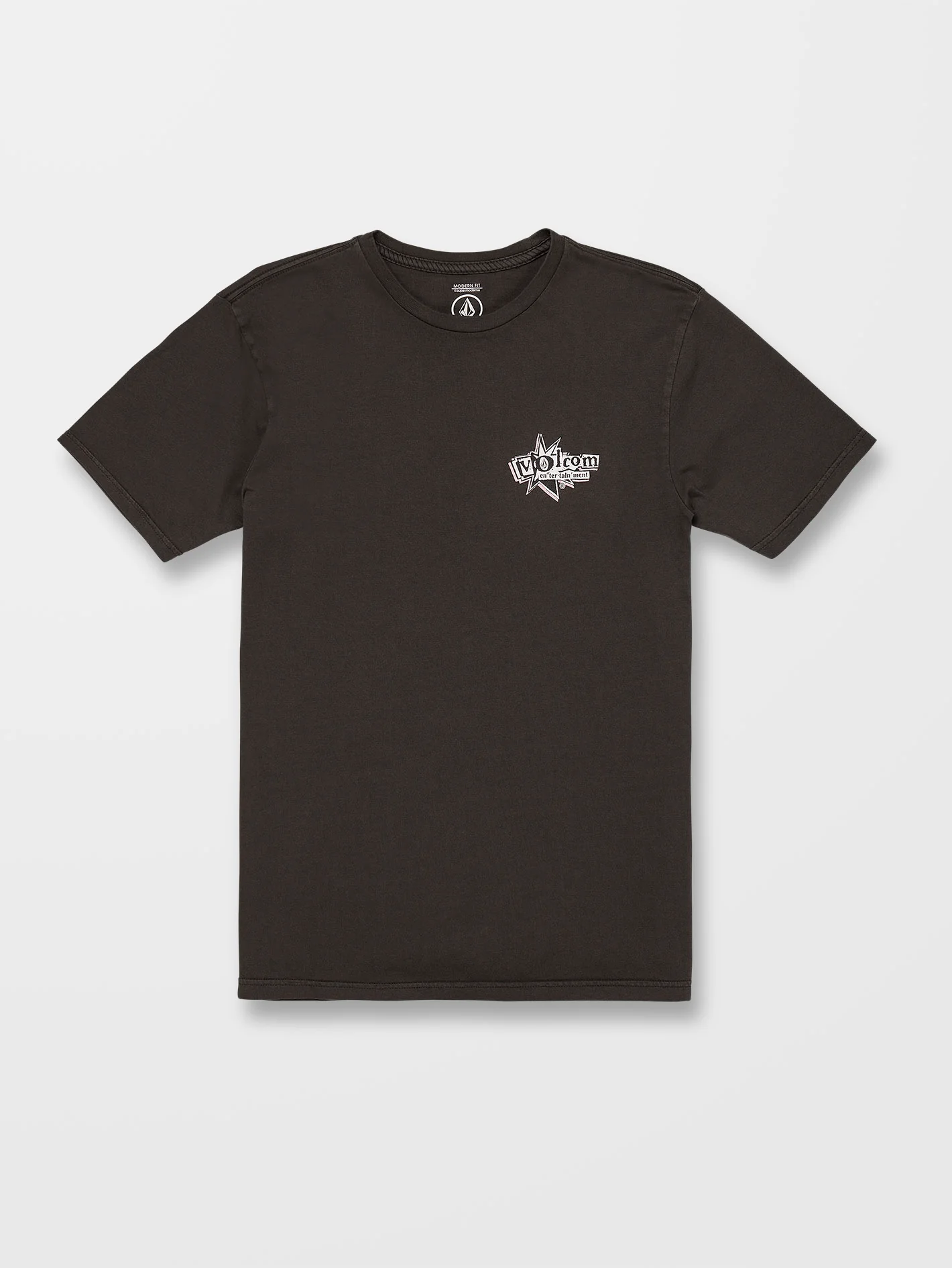 V Entertainment T-shirt - RINSED BLACK - Image 4