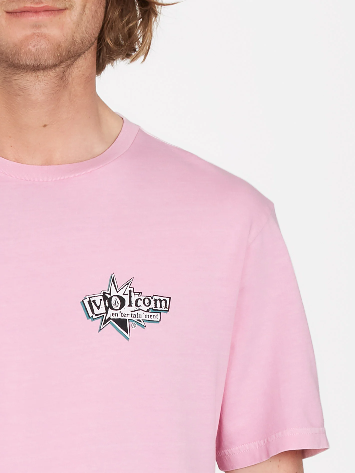 V Entertainment T-shirt - REEF PINK - Image 5