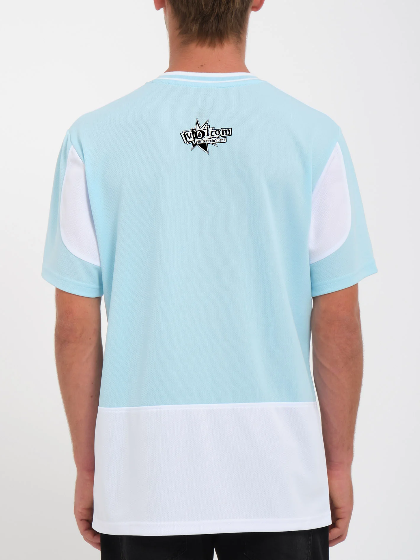 V Ent Noa Deane T-shirt - MISTY BLUE - Image 3