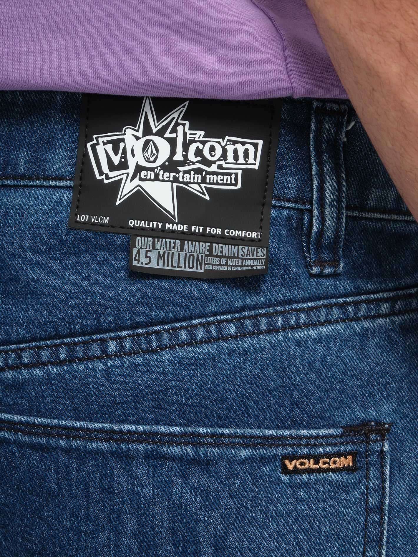 Volcom Ent Noa Deane Jeans - LAGUNA BLUE - Image 8