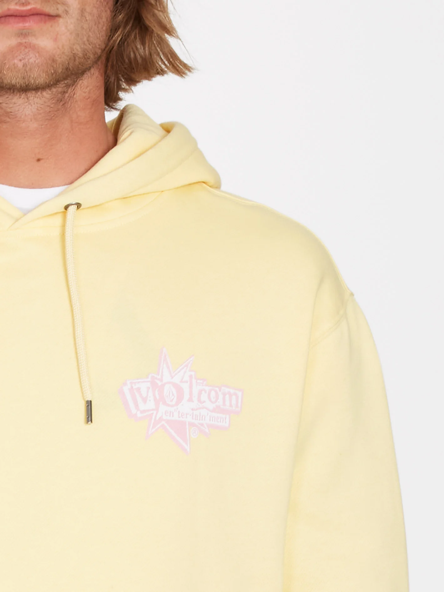 V Entertainment Hoodie - DAWN YELLOW - Image 3