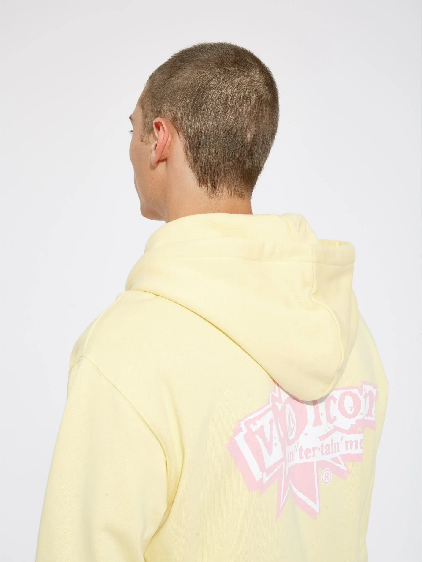 V Entertainment Hoodie - DAWN YELLOW - Image 4