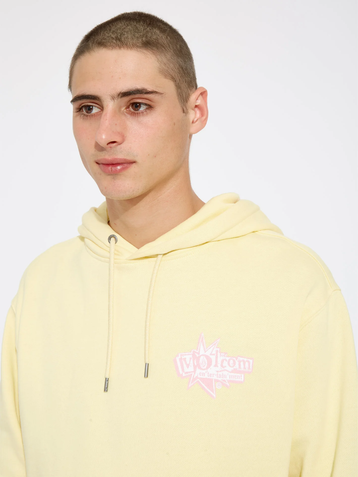 V Entertainment Hoodie - DAWN YELLOW - Image 7