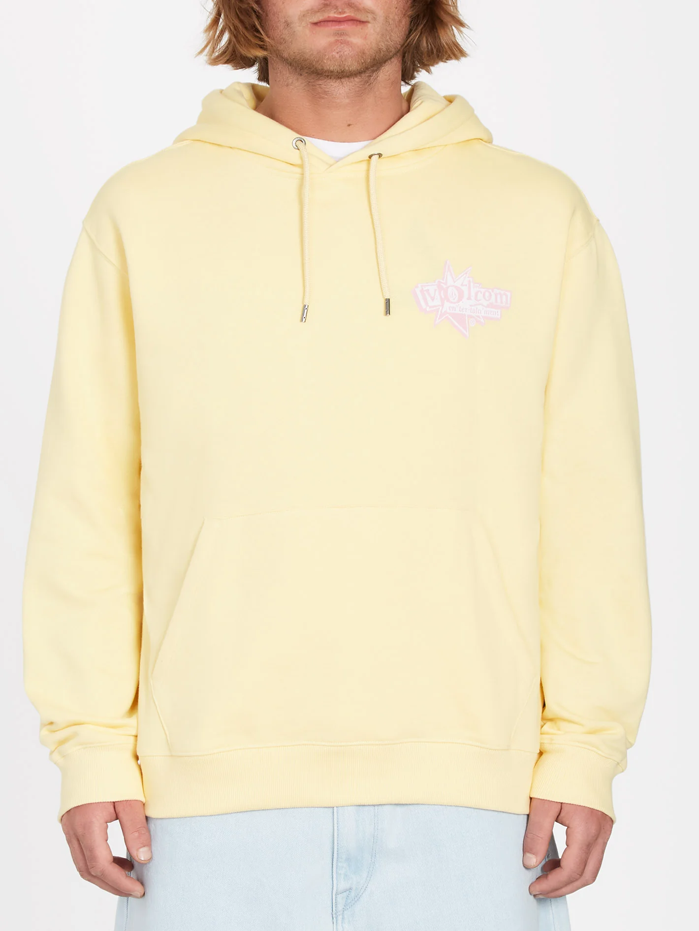 V Entertainment Hoodie - DAWN YELLOW - Image 8