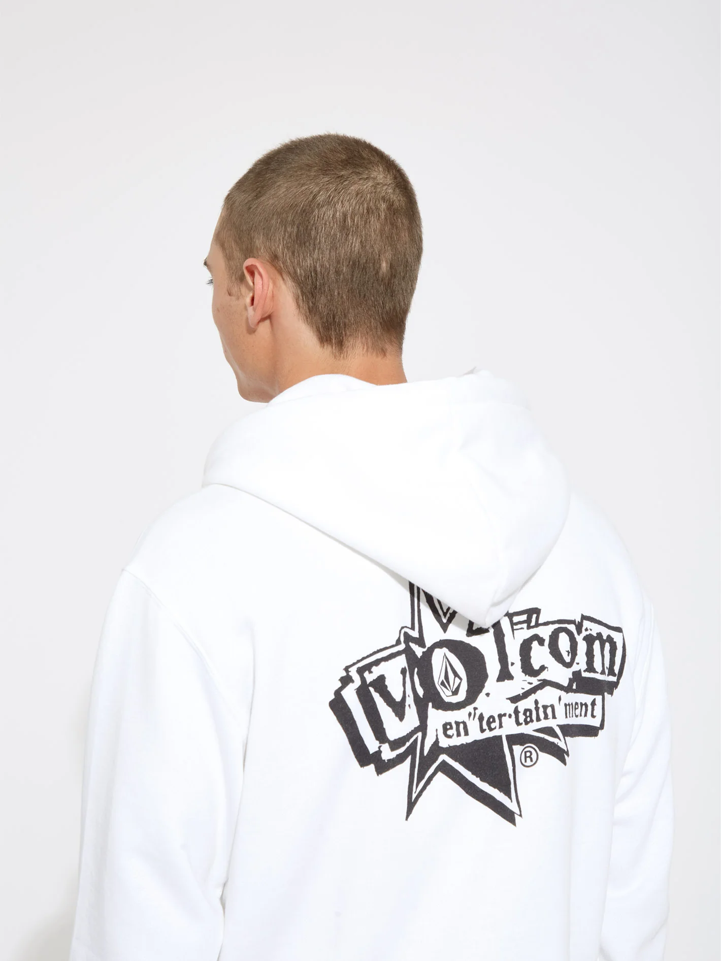 V Entertainment Hoodie - WHITE - Image 3