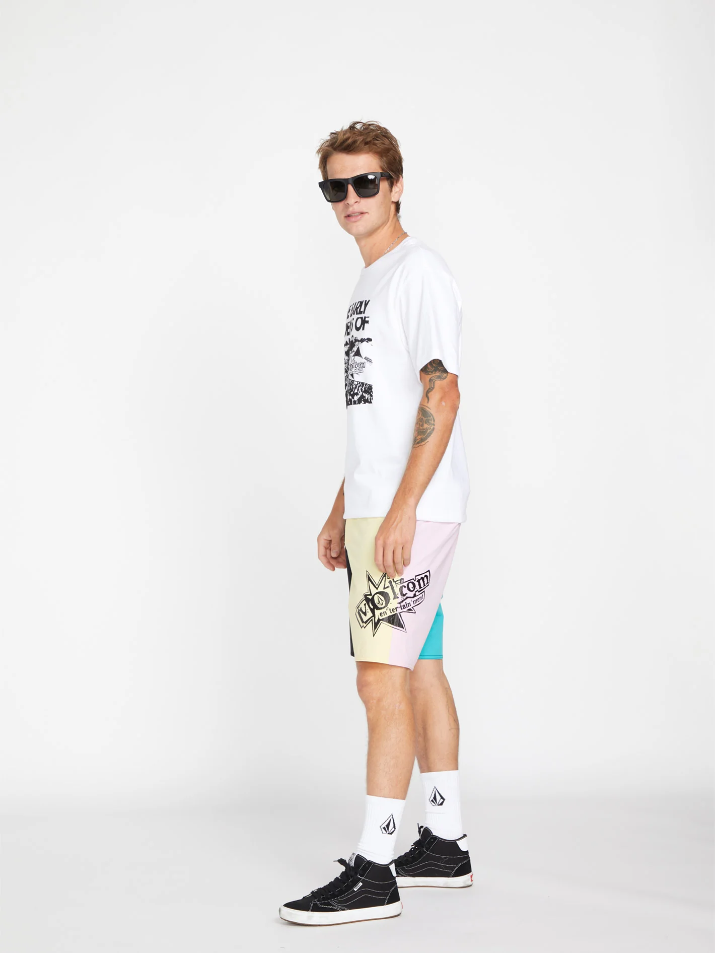 V Entertainment Poems T-shirt - WHITE - Image 3