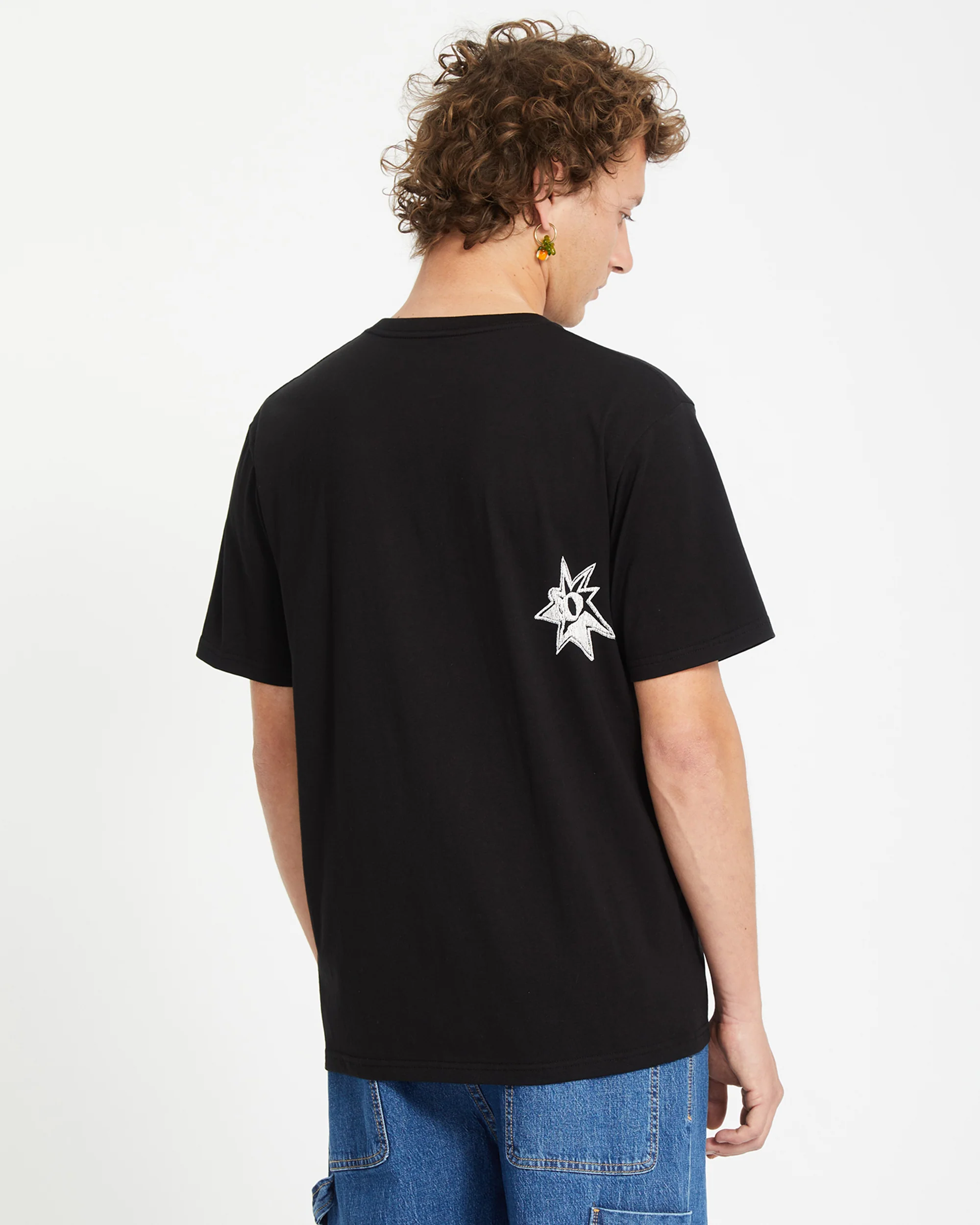 V Ent T-shirt - BLACK - Image 2
