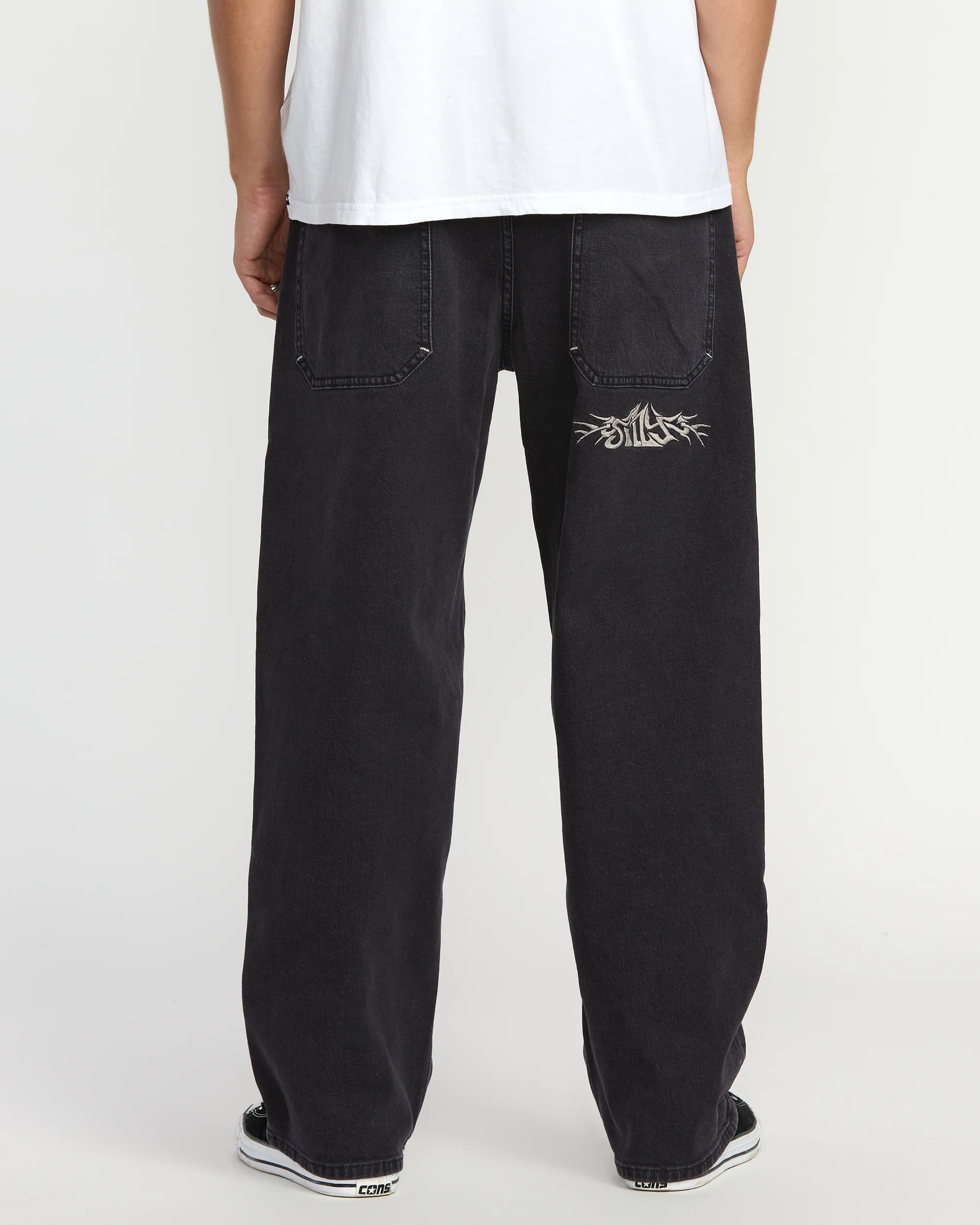 Volcom Ent Tisakorean Jeans - Fade To Black - Image 2