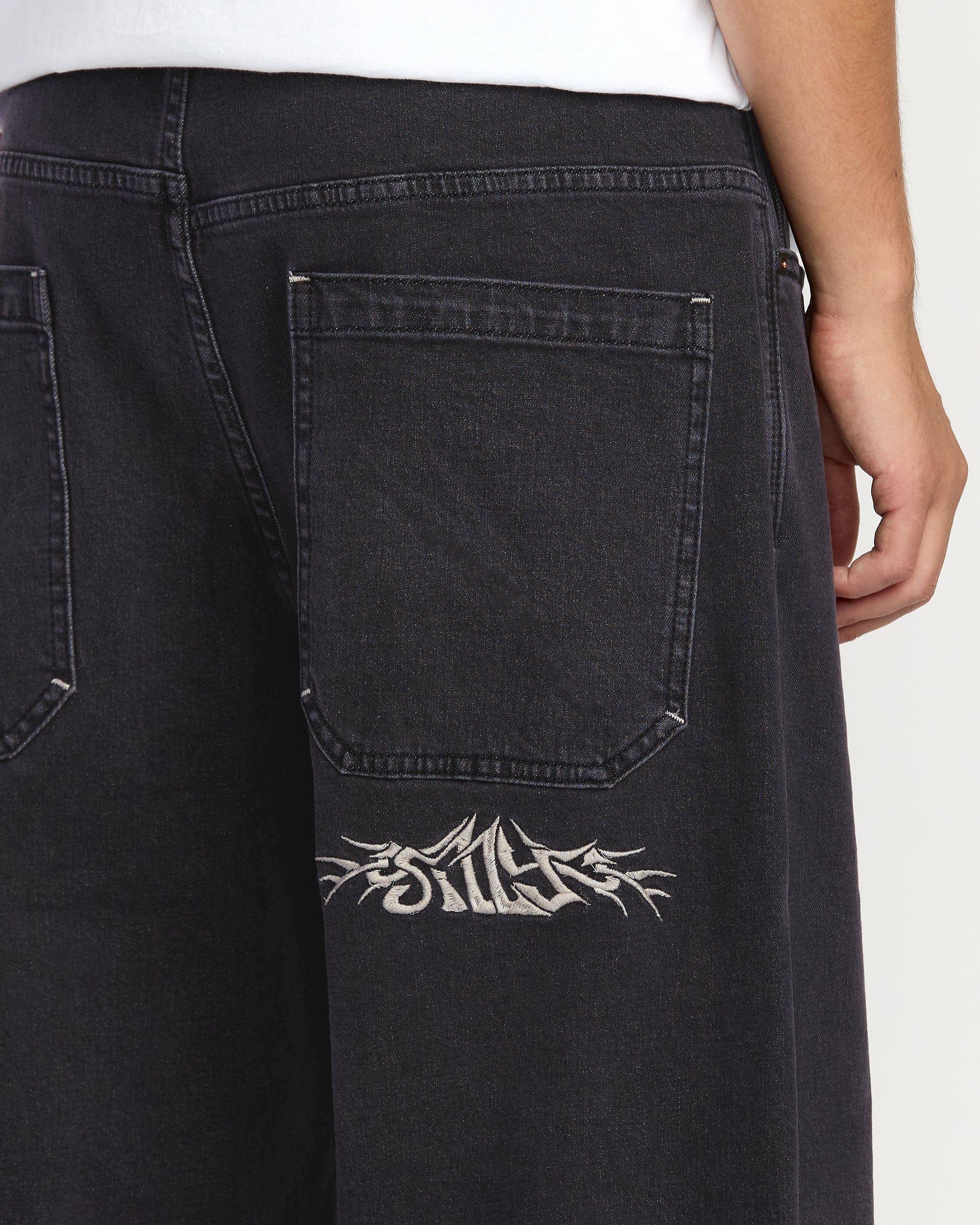 Volcom Ent Tisakorean Jeans - Fade To Black - Image 3