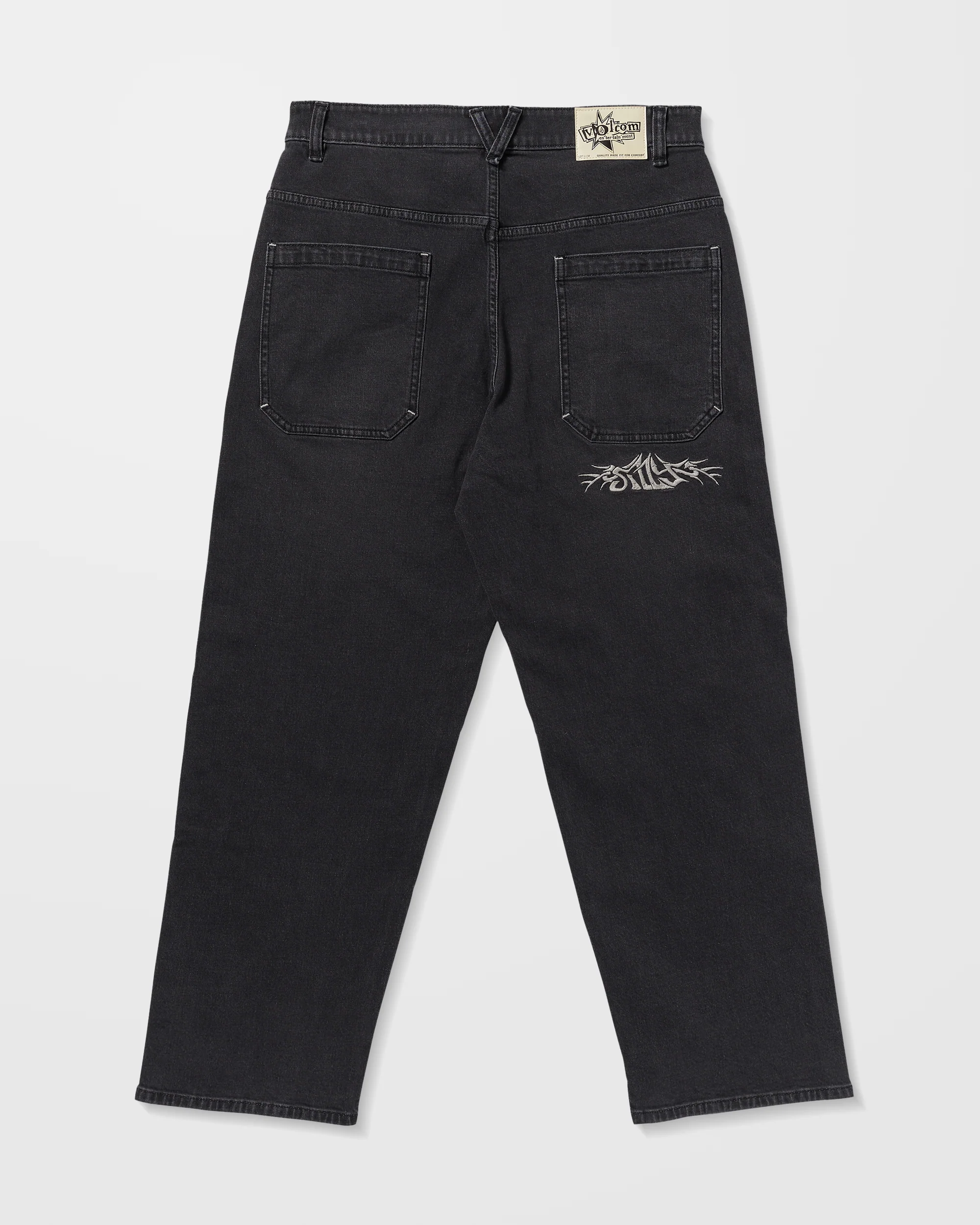 Volcom Ent Tisakorean Jeans - Fade To Black - Image 7