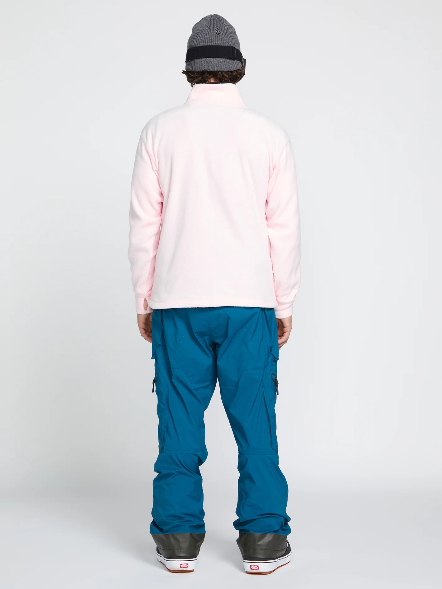 V-Science Fleece 1/2 Zip Sweatshirt - Party Pink - Image 2