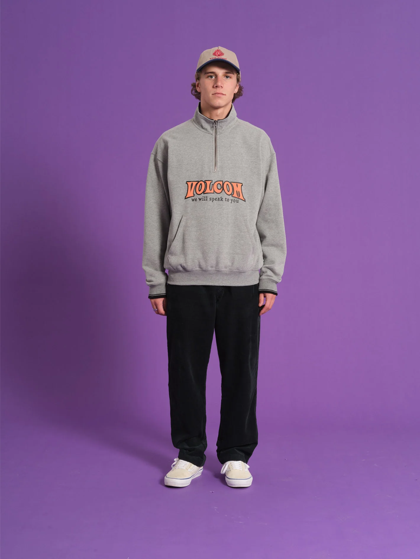 Varsity Sweatshirt - HEATHER GREY - Image 3