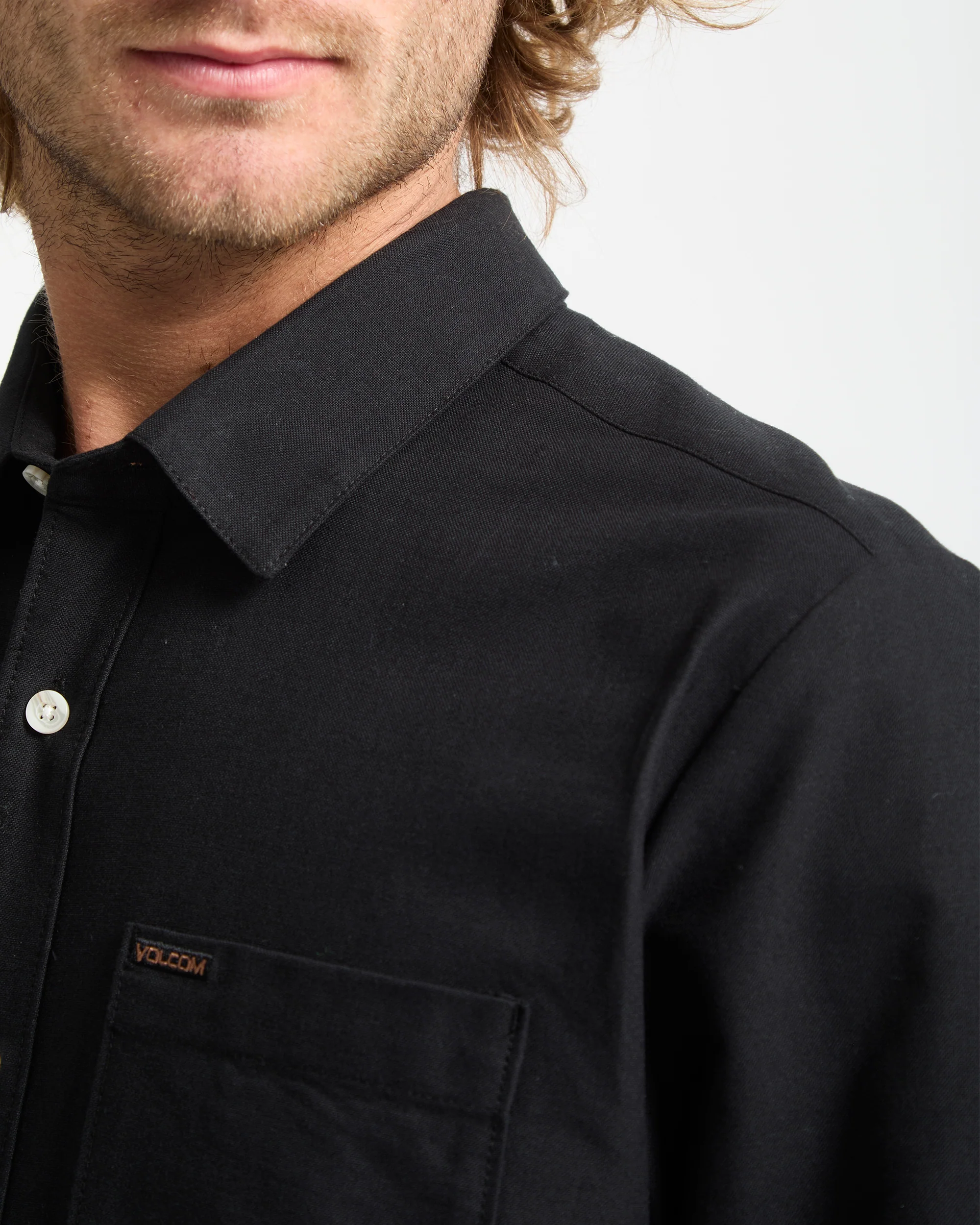 Veeco Oxford Shirt - Black - Image 3