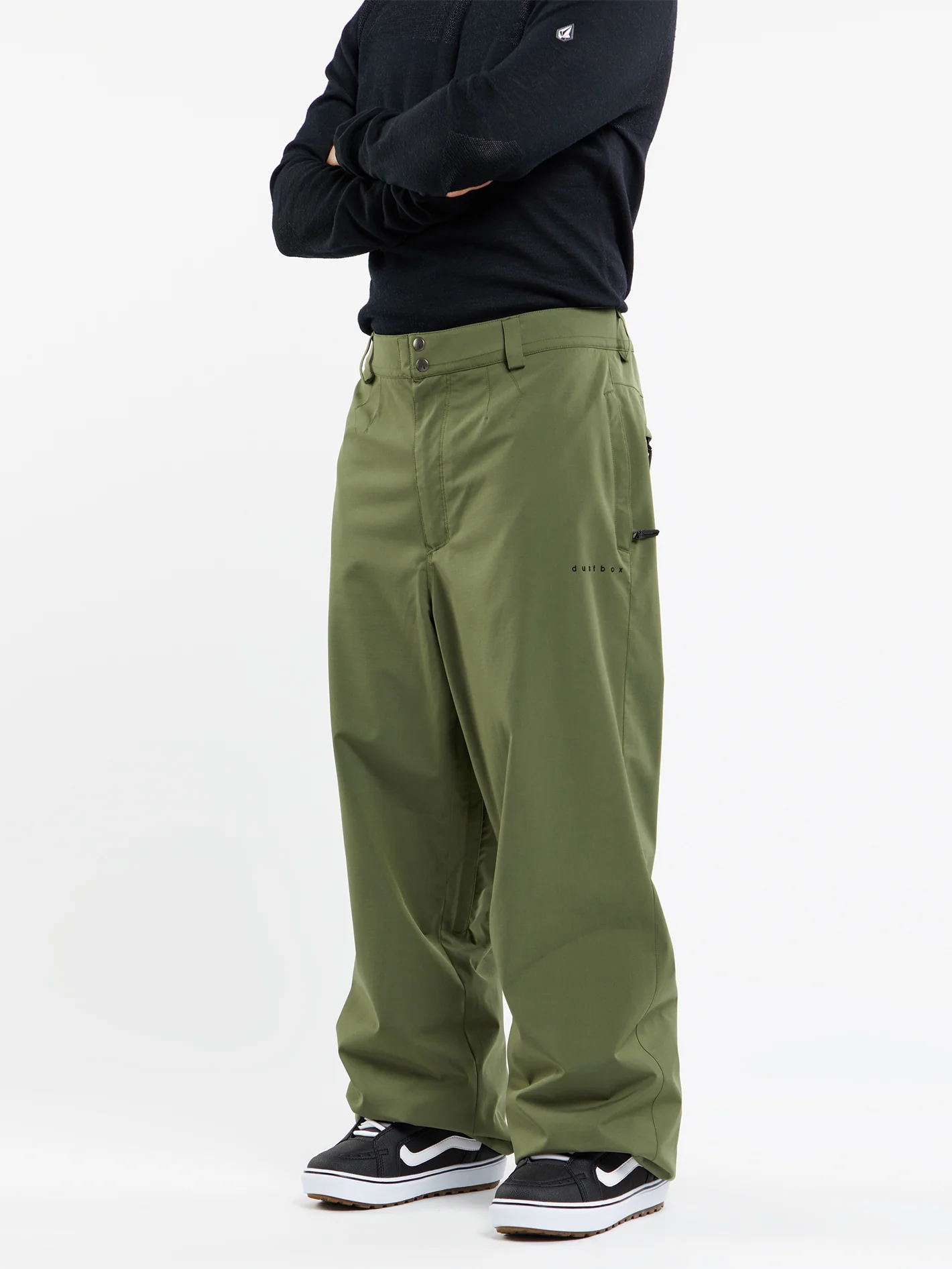 Vlcmxdustbox Trousers - MILITARY - Image 4