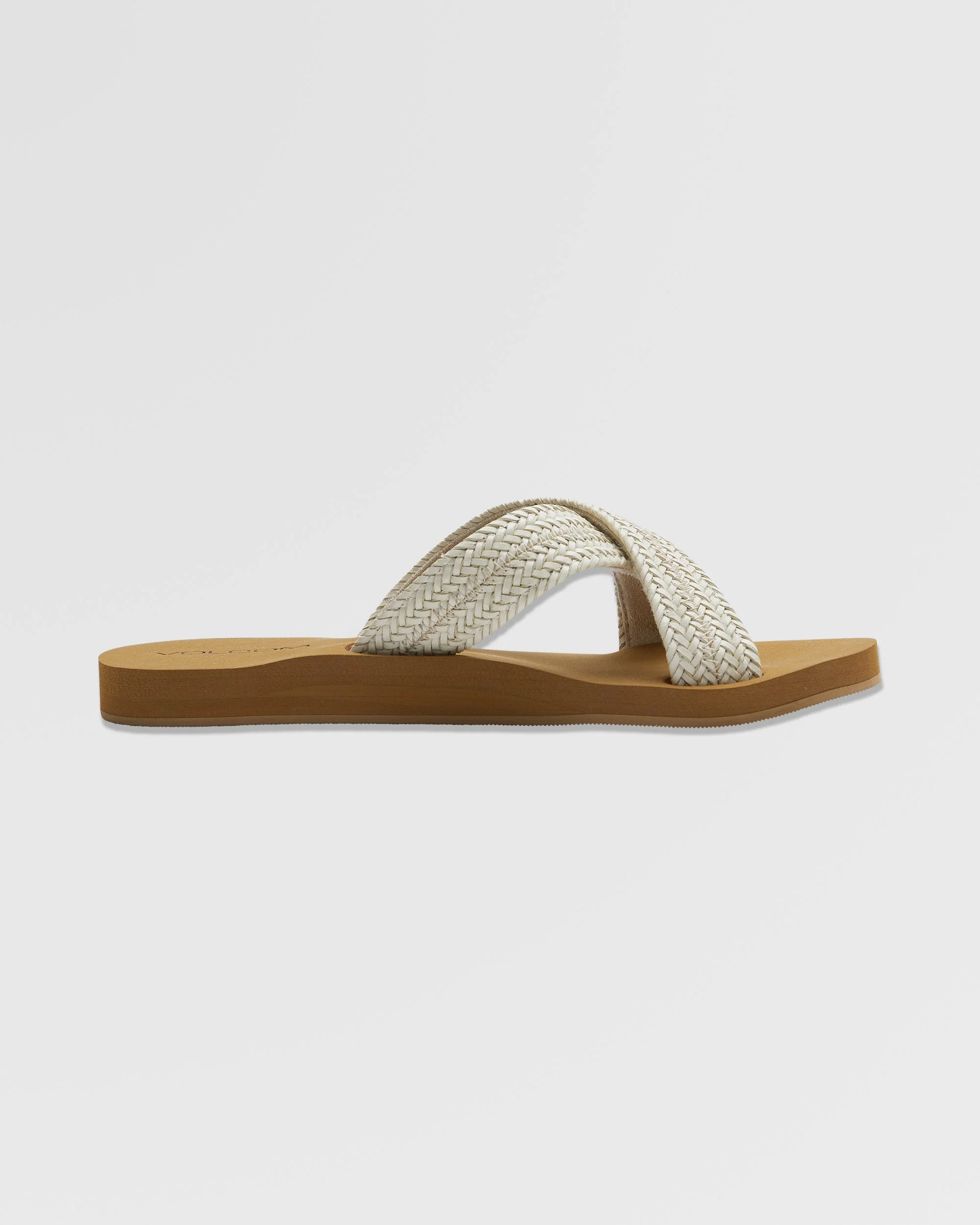 Volcom Double Cross Sandals - CREAM - Image 4