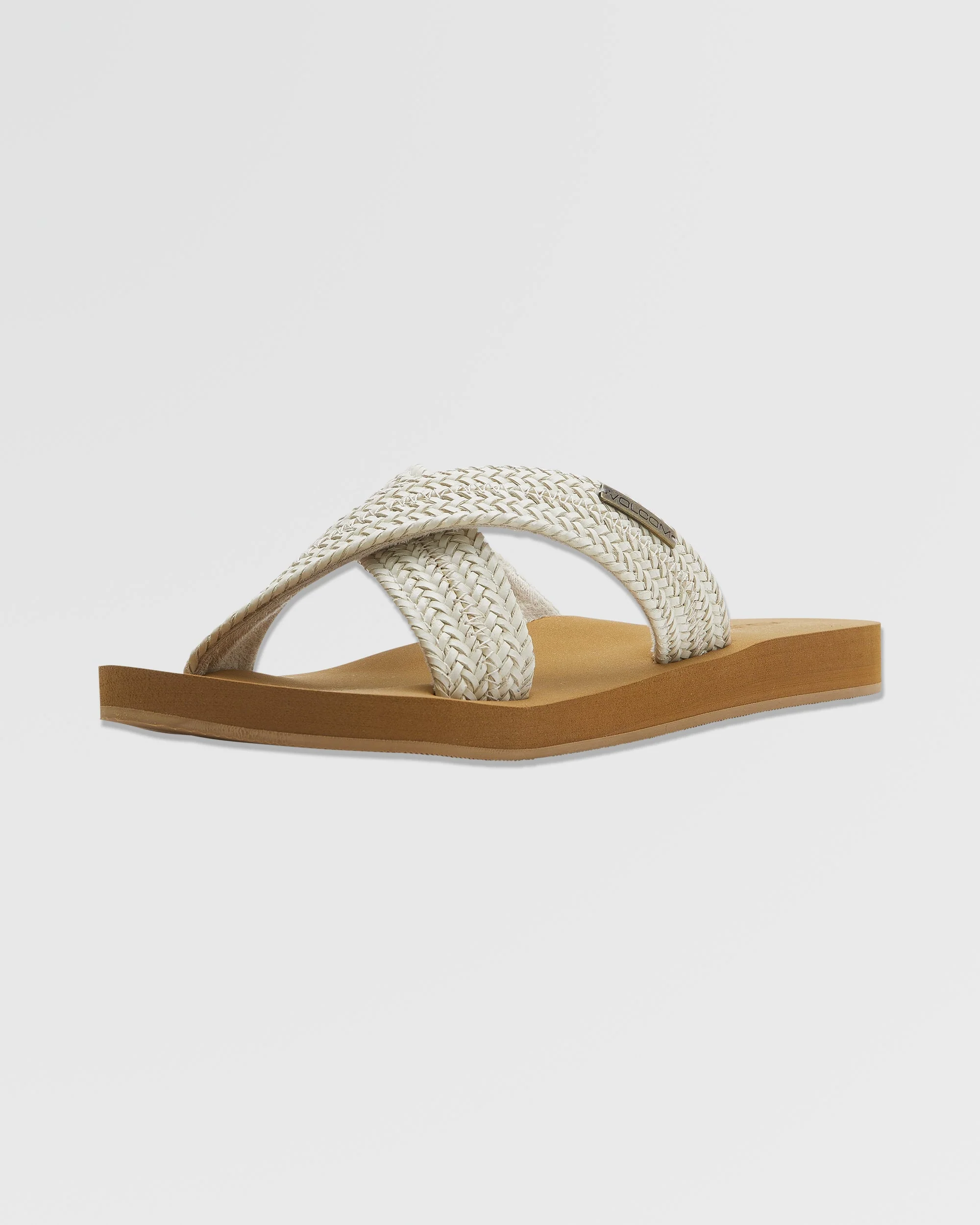 Volcom Double Cross Sandals - CREAM - Image 6