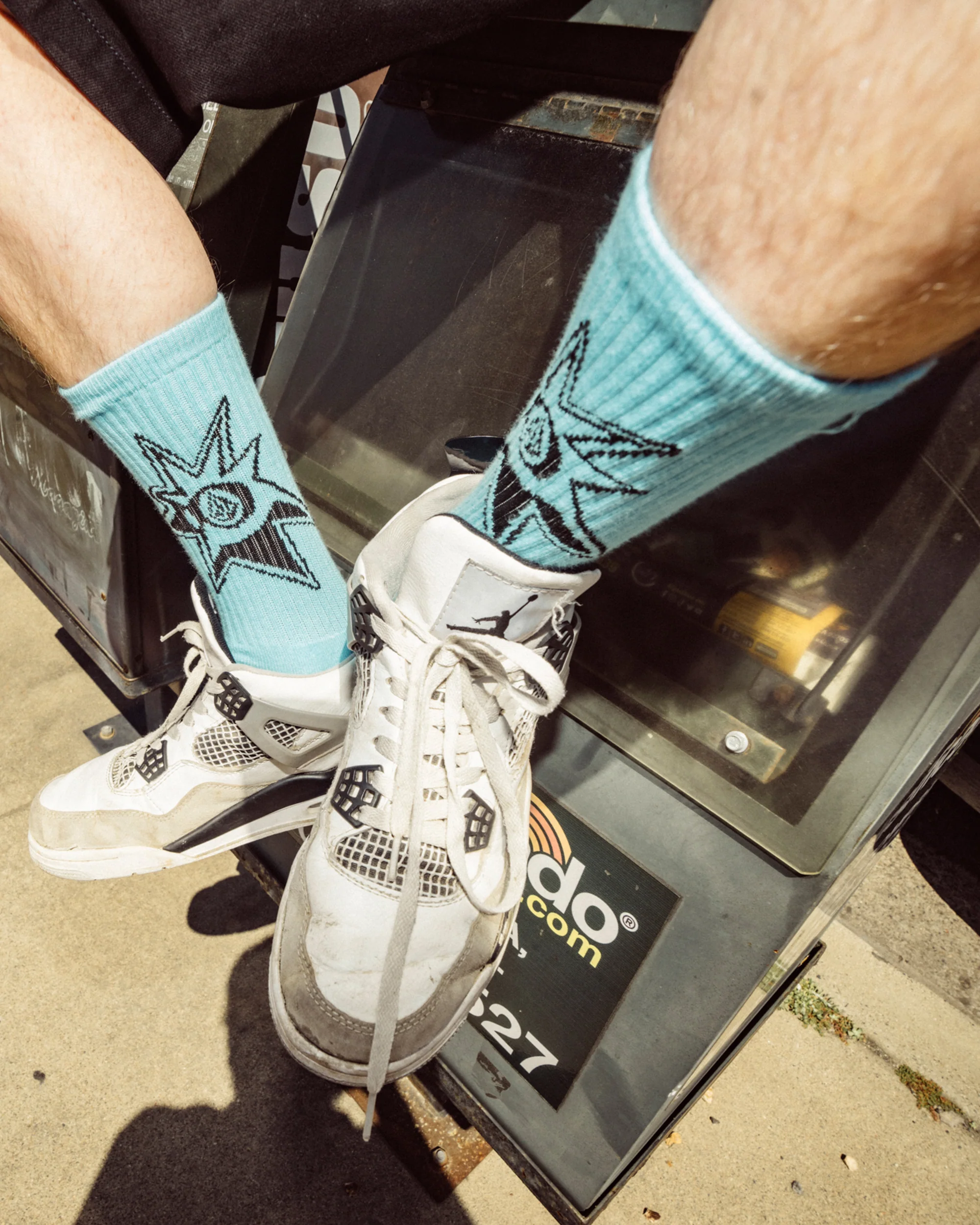 Volcom Ent Socks - RESIN BLUE - Image 6