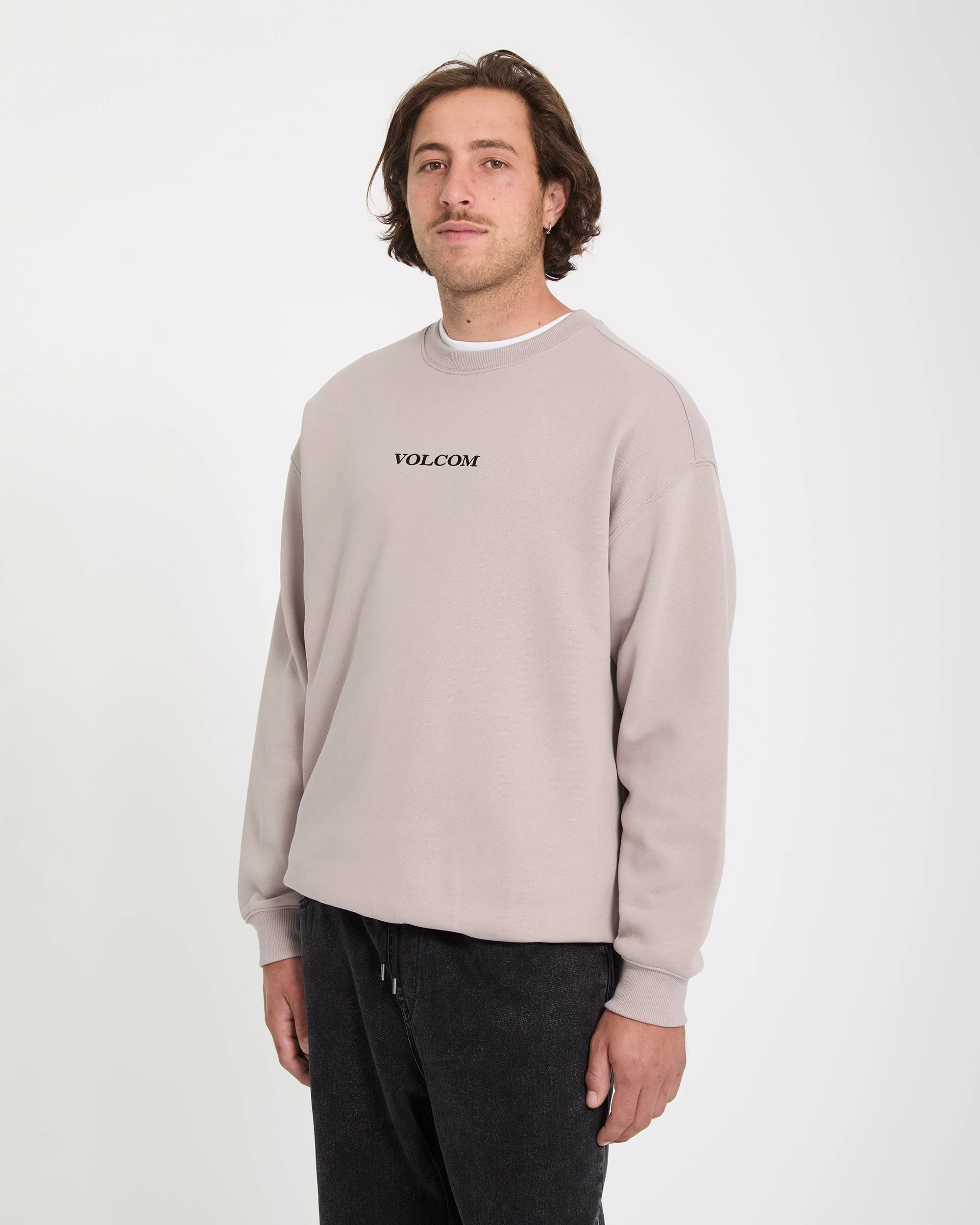 Volcom Stone Sweatshirt - Bark Brown - Image 6