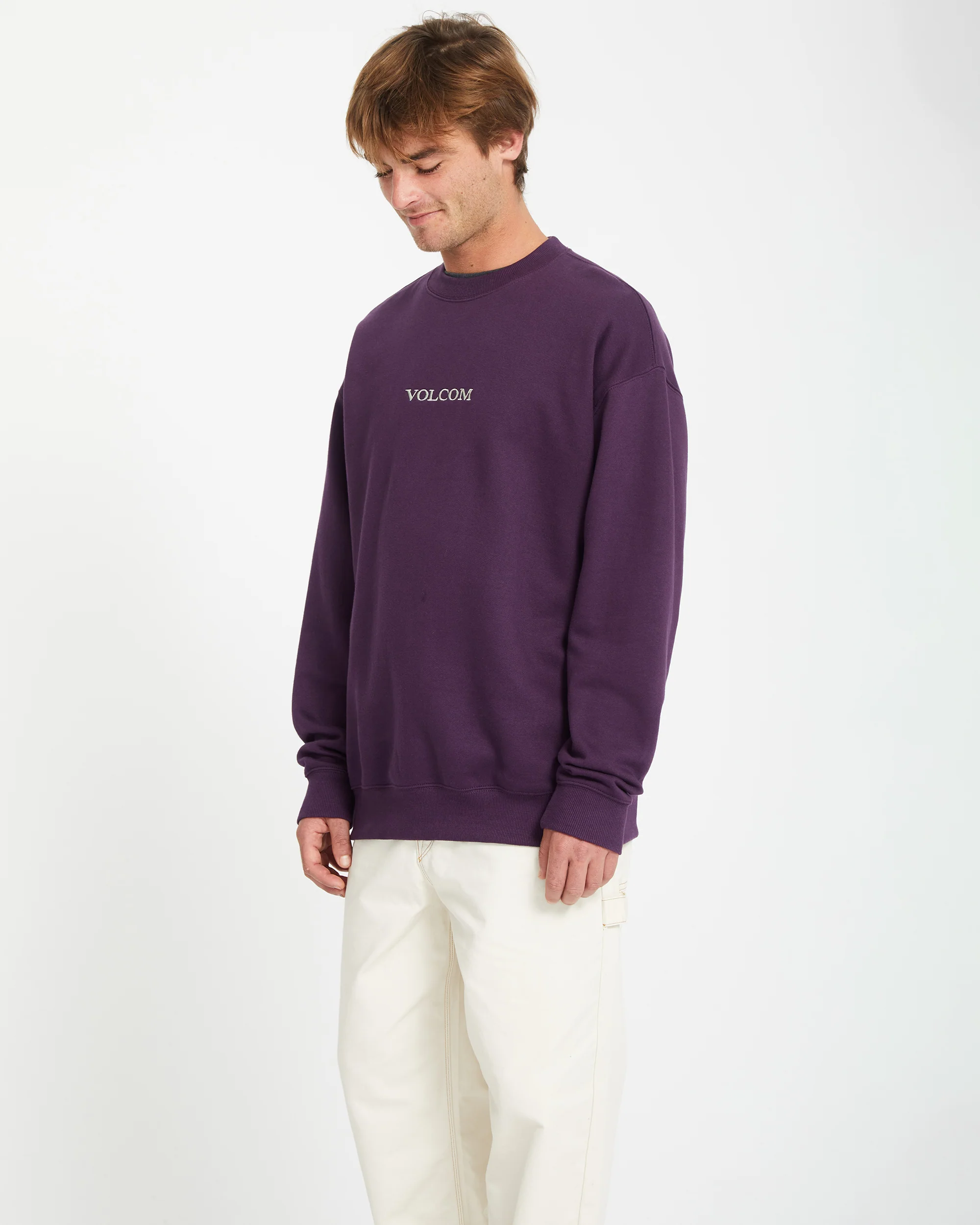 Volcom Stone Sweatshirt - GRAPE ROYALE - Image 3