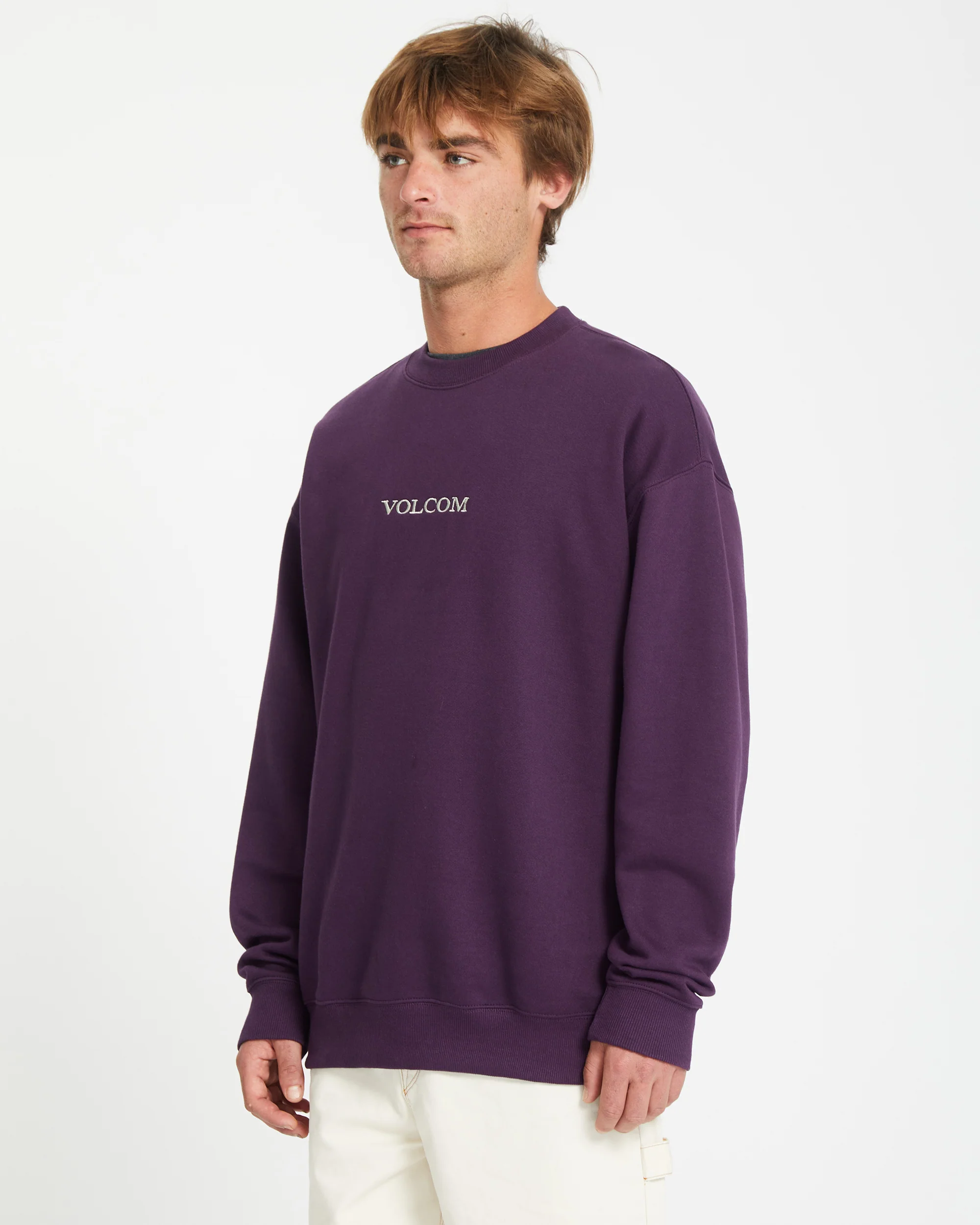 Volcom Stone Sweatshirt - GRAPE ROYALE - Image 7