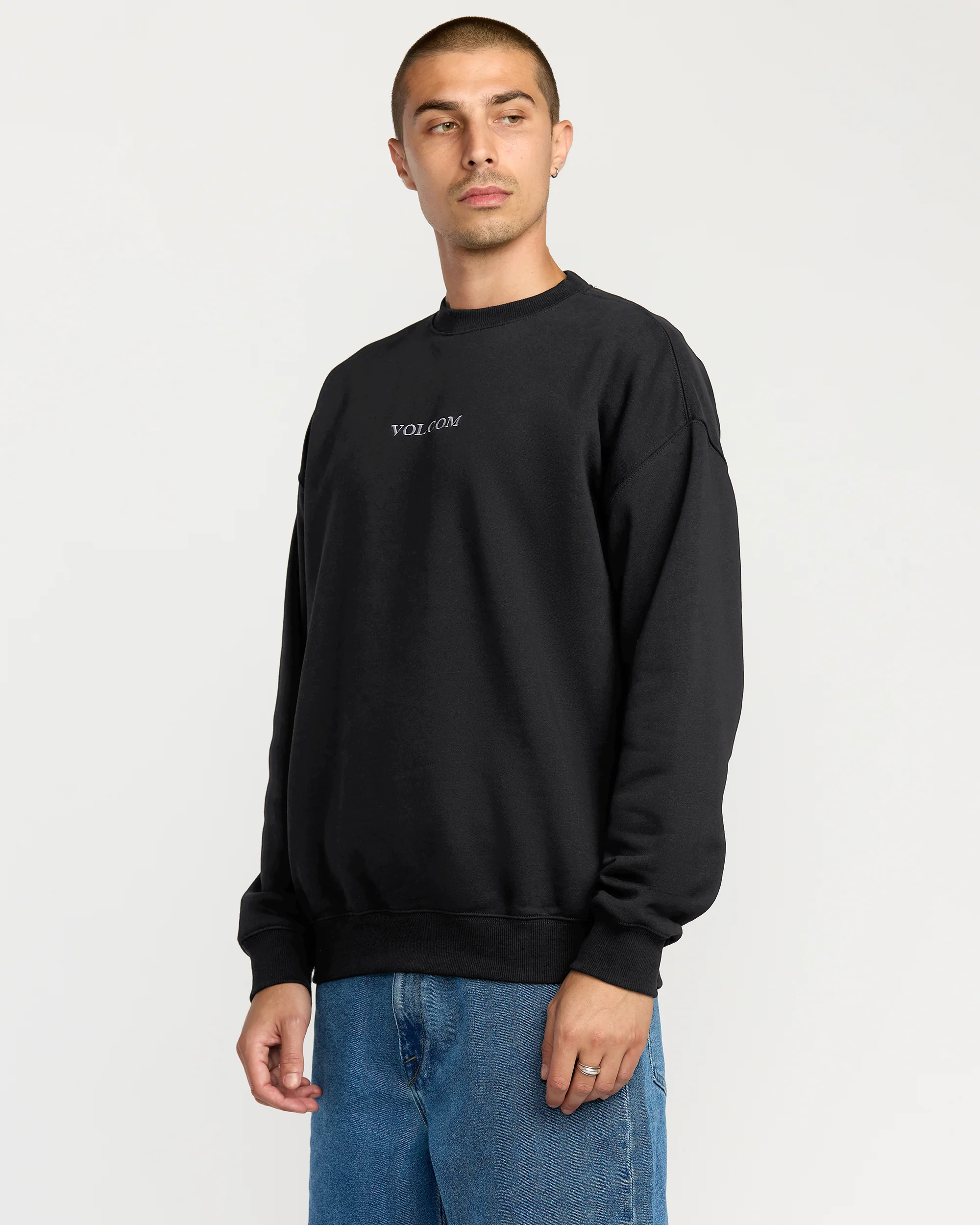 Volcom Stone Sweatshirt - Black - Image 5