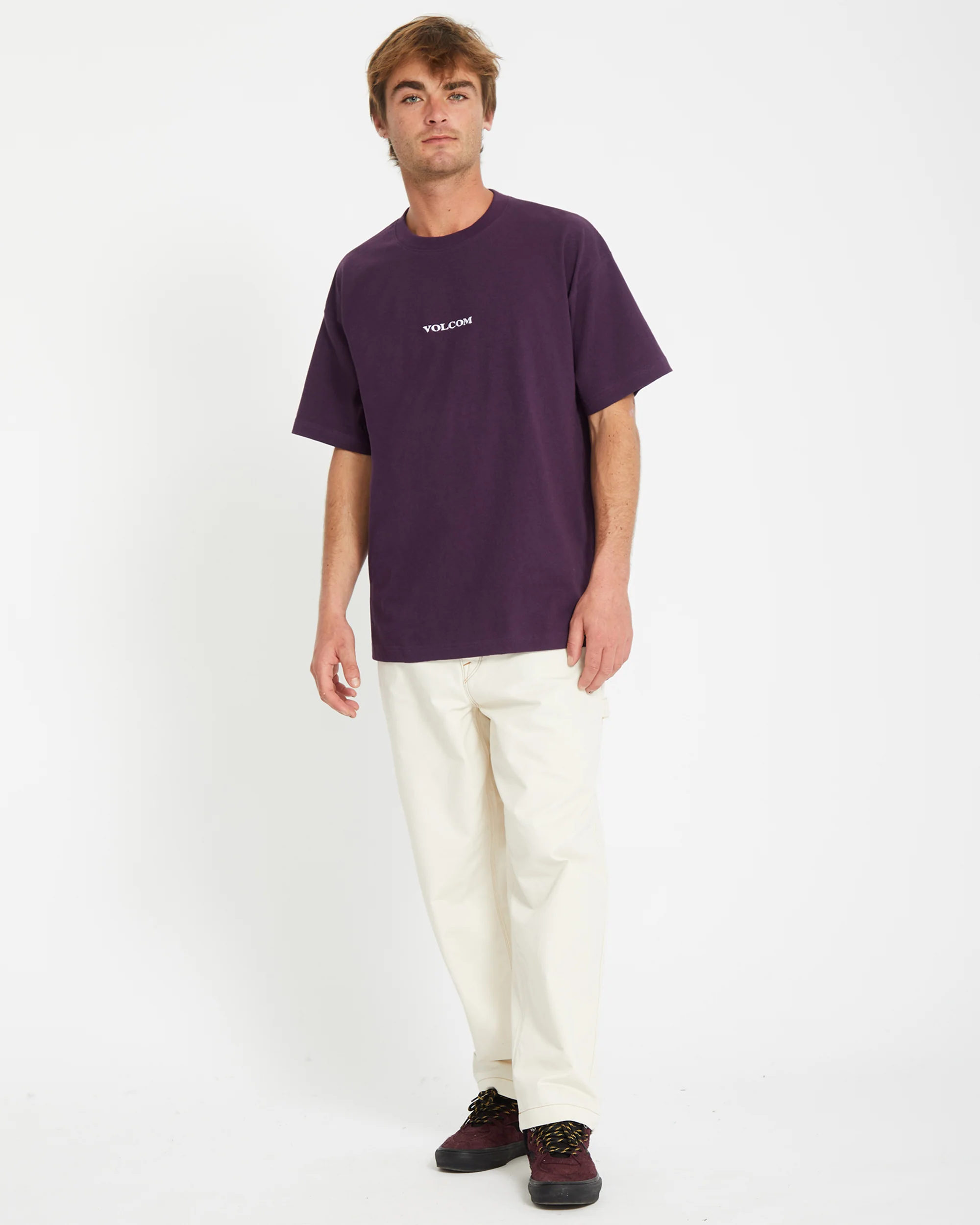 Volcom Stone T-shirt - GRAPE ROYALE - Image 6