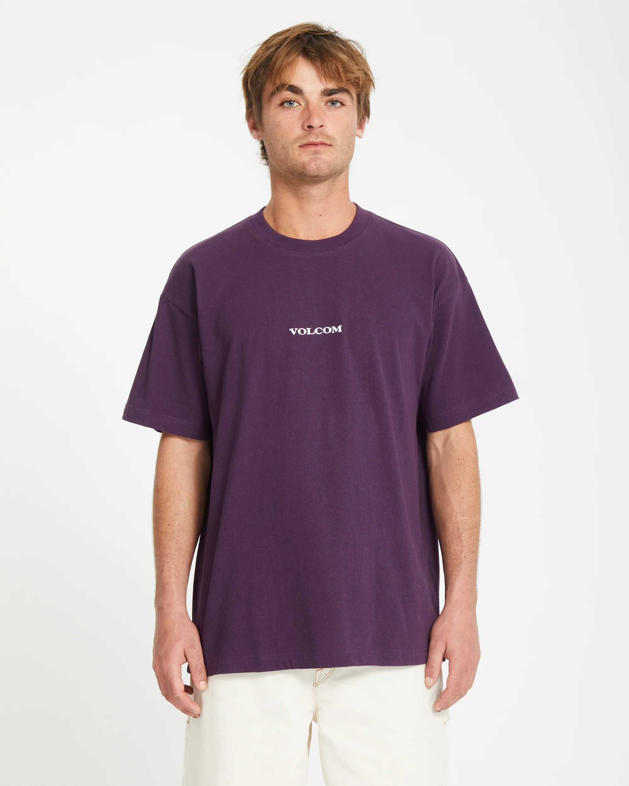 Volcom Stone T-shirt - GRAPE ROYALE - Image 8
