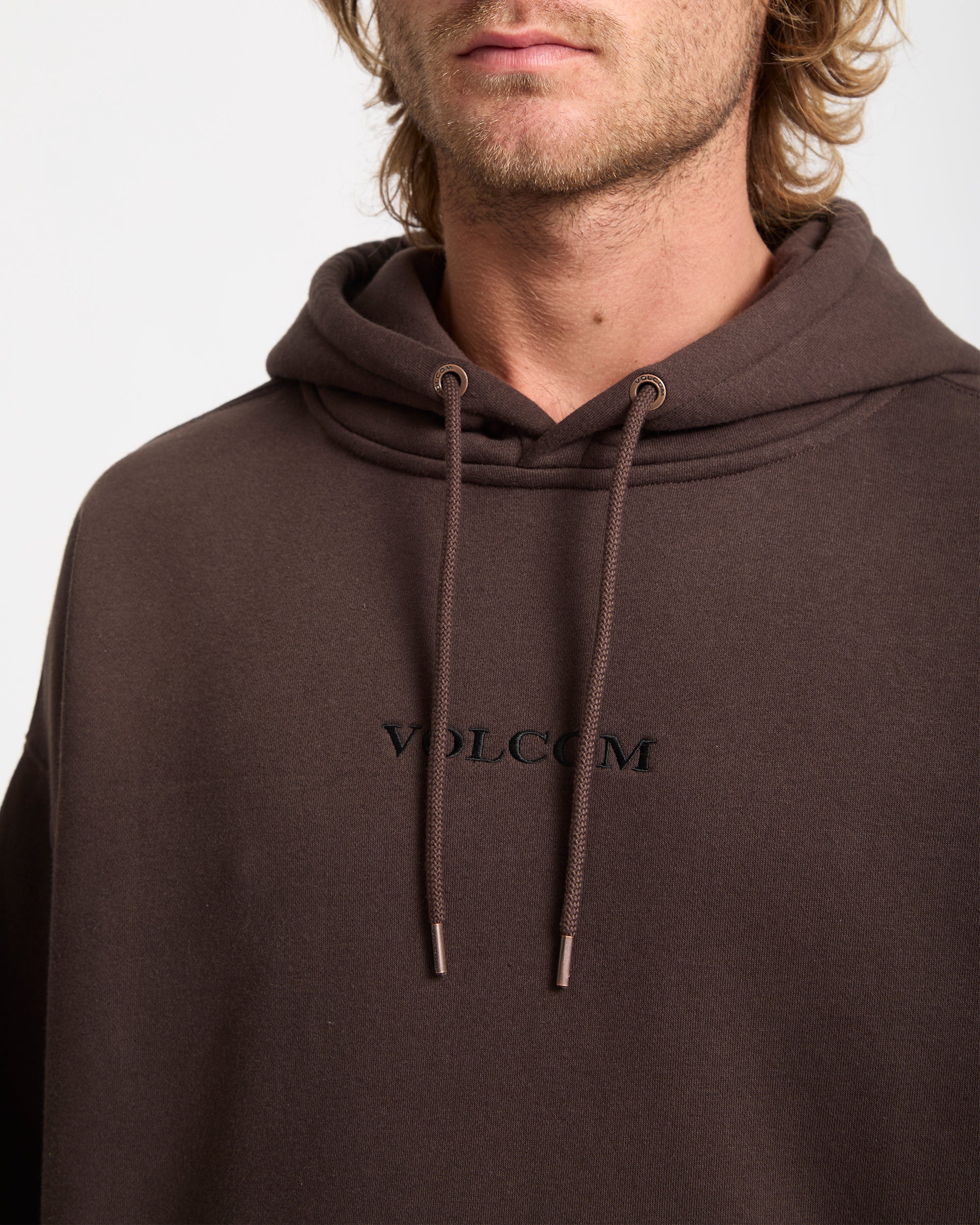 Volcom Stone Hoodie - Cacao - Image 3
