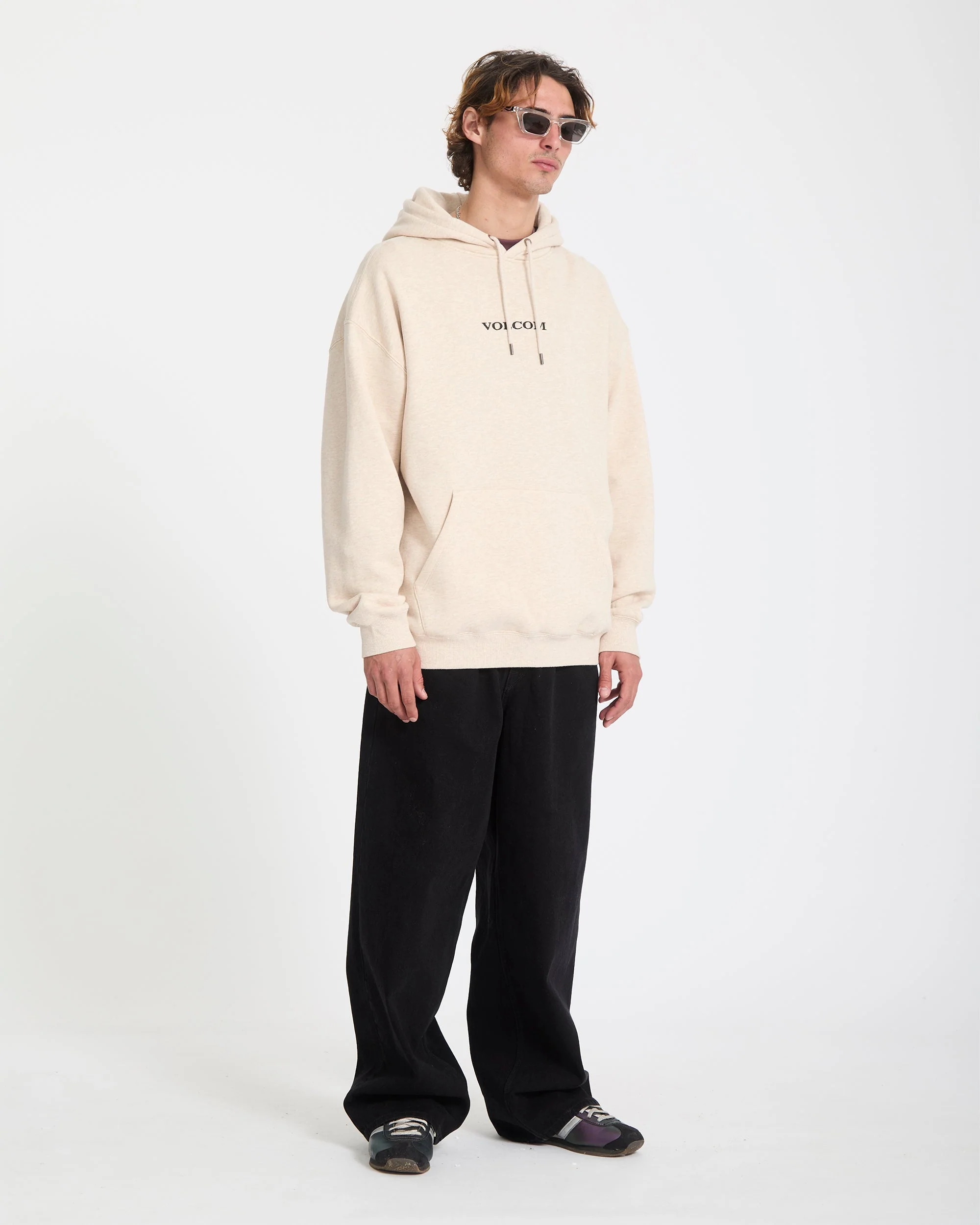Volcom Stone Hoodie - Dust Heather - Image 7