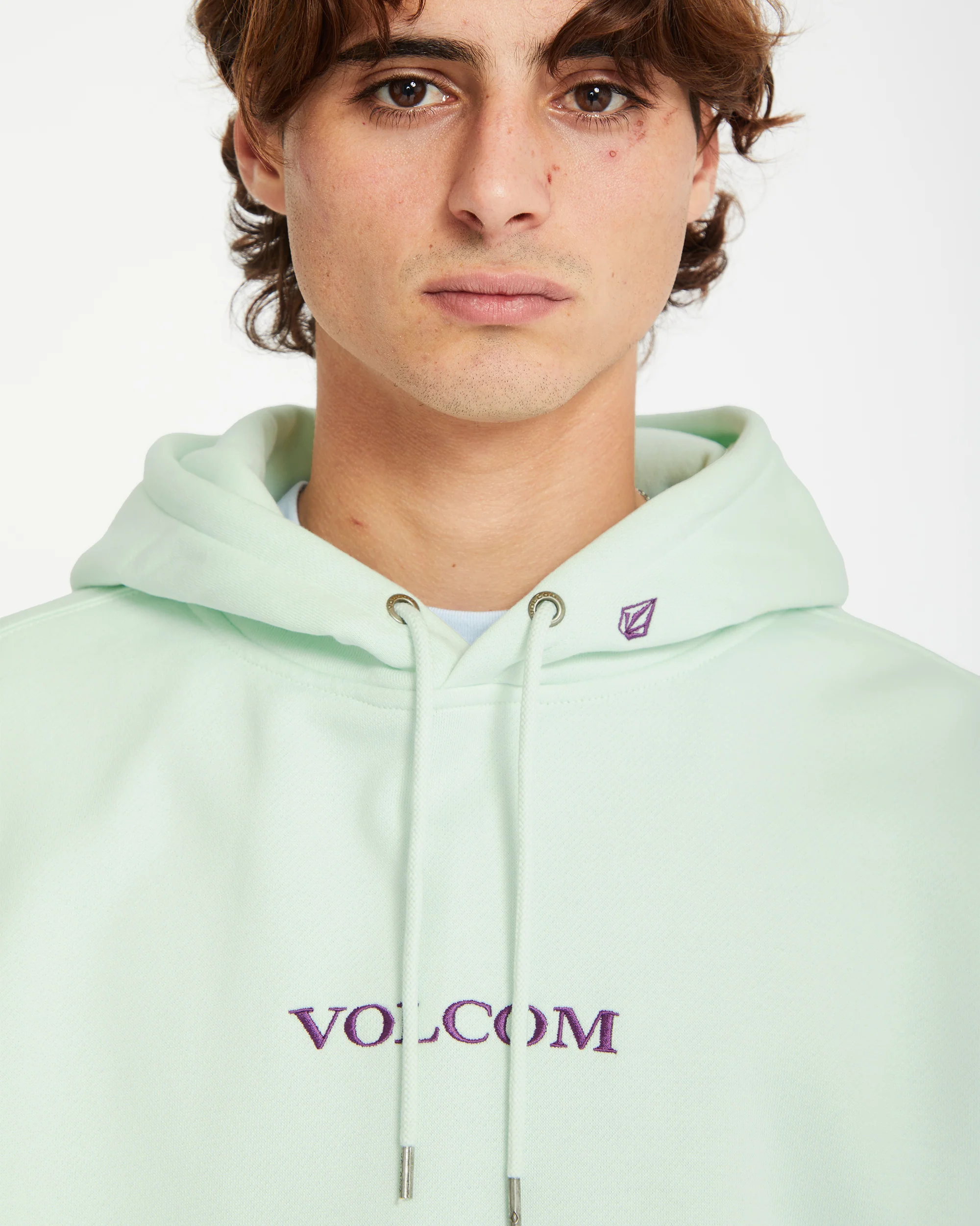 Volcom Stone Hoodie - CLOUD BLUE - Image 4