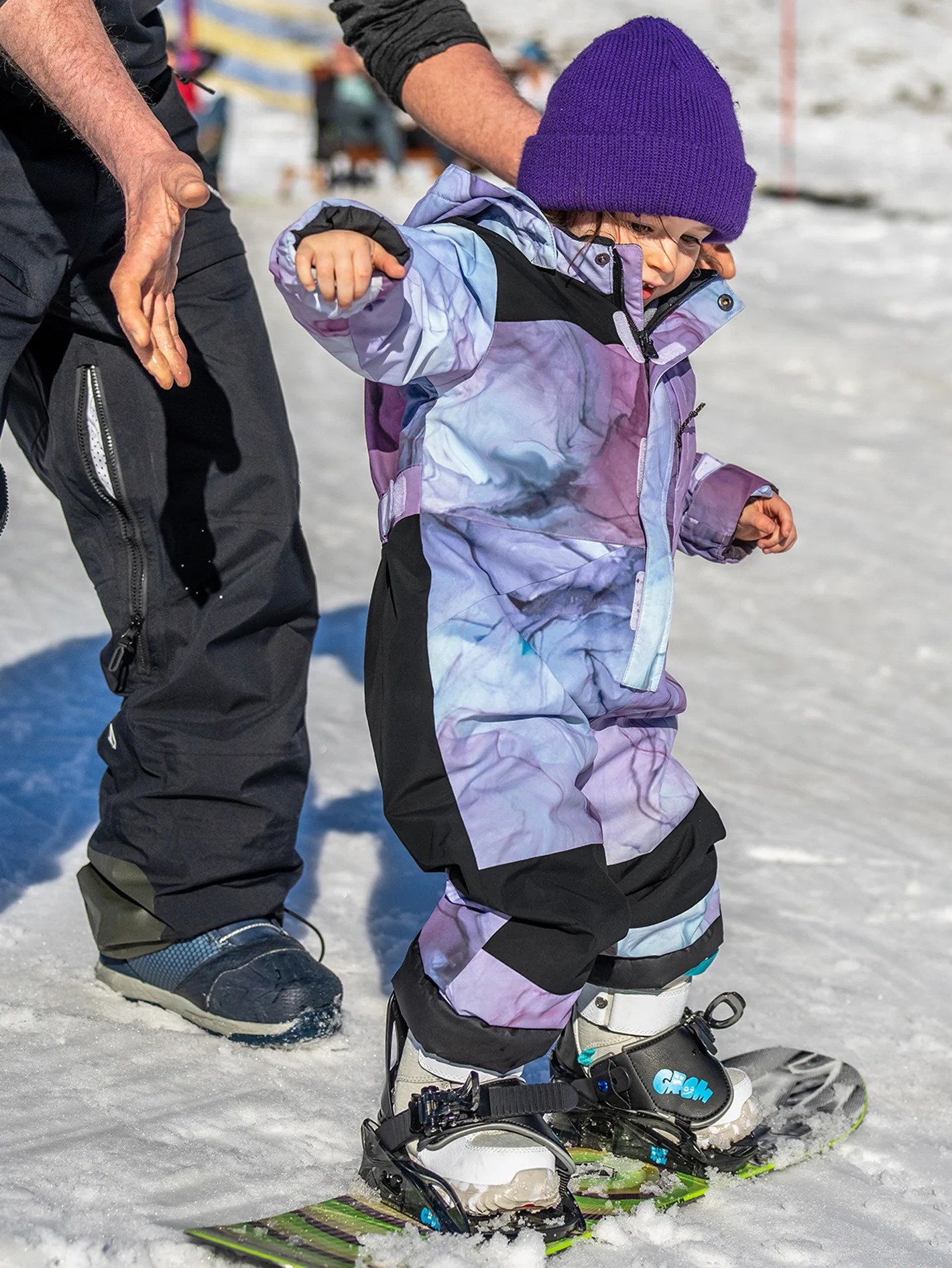 Volcom Toddler Jumpsuit - GLACIER INK - (KIDS) - Image 4