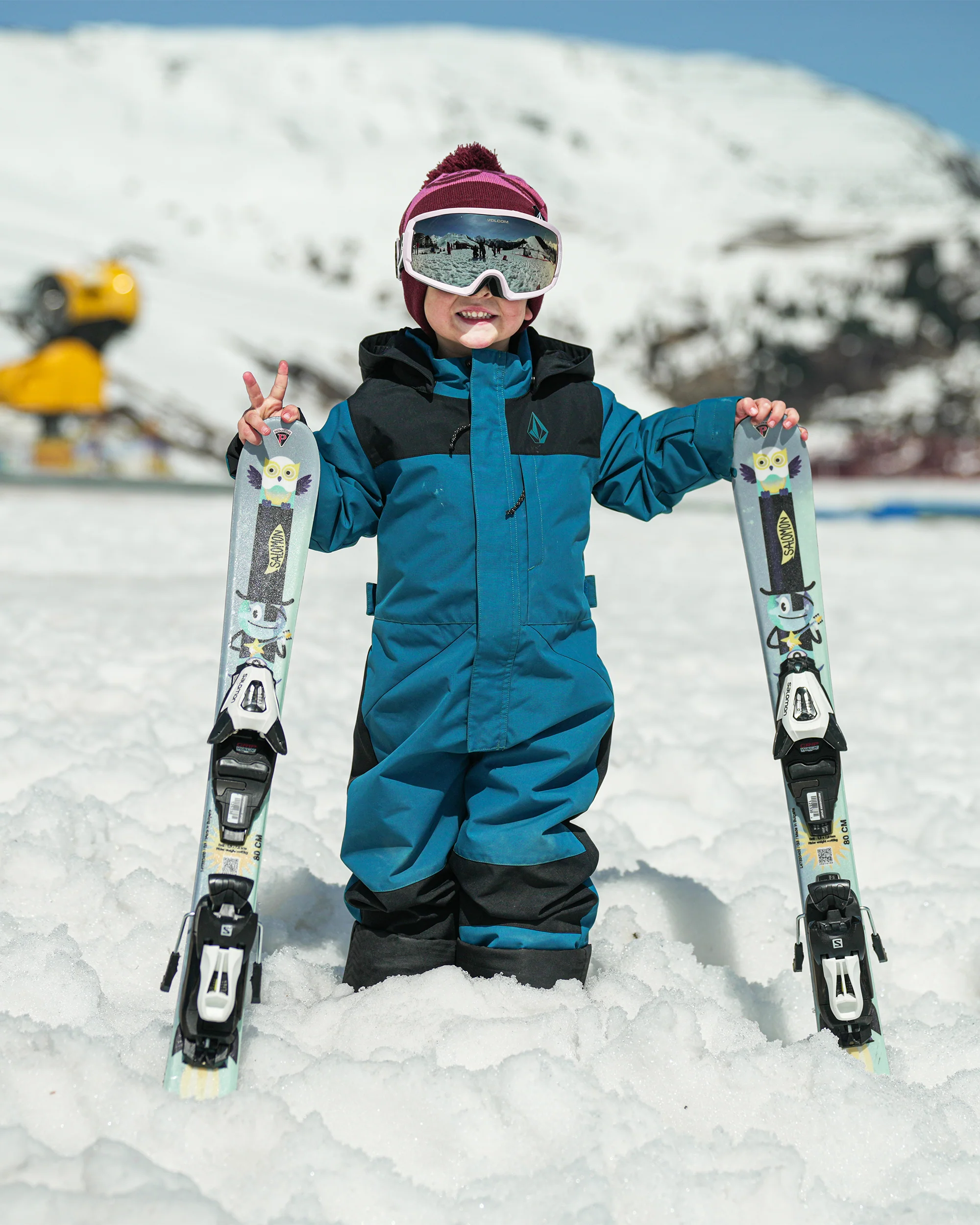 Volcom Toddler Snow Suit - Cobalt - (KIDS) - Image 3
