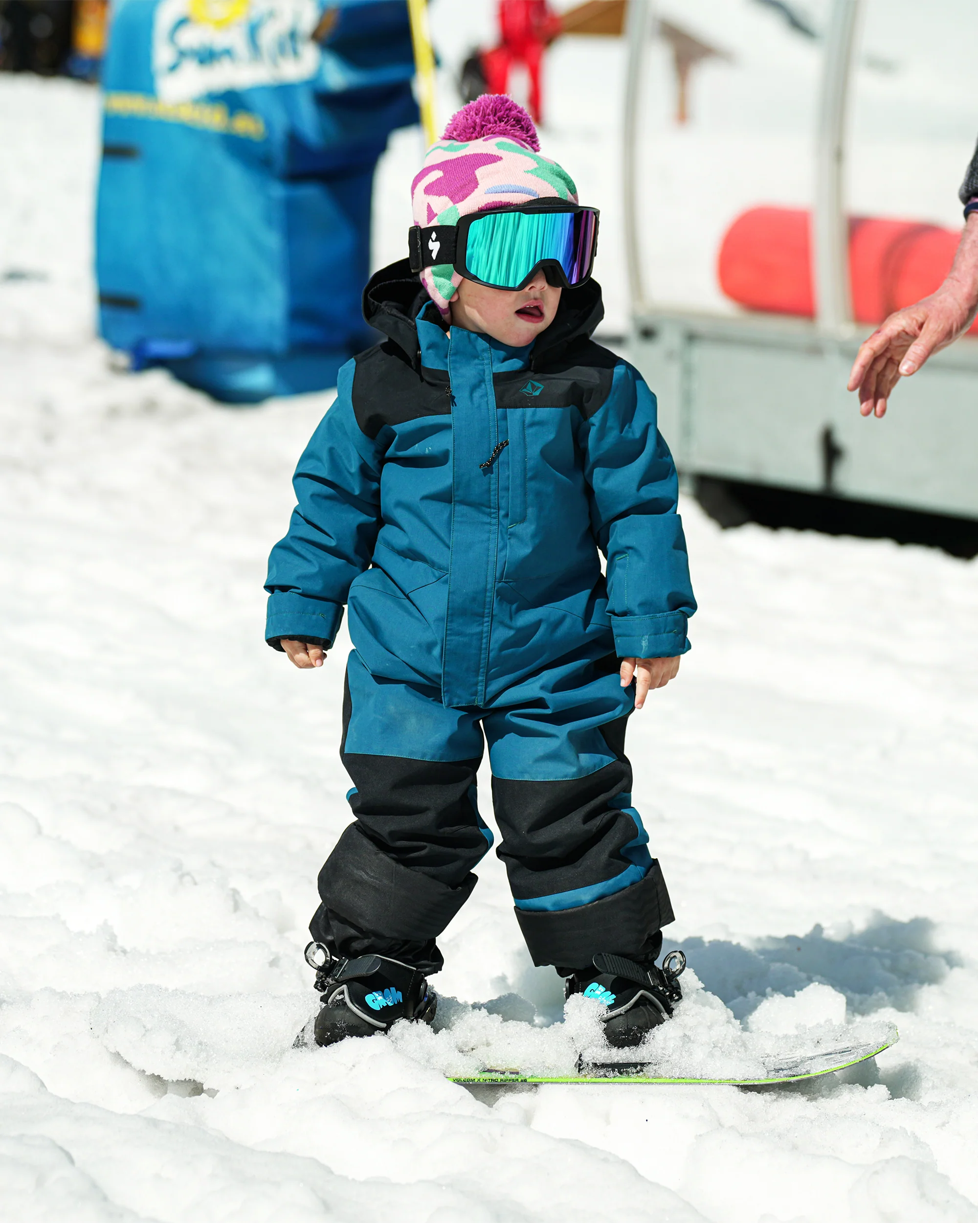 Volcom Toddler Snow Suit - Cobalt - (KIDS) - Image 4