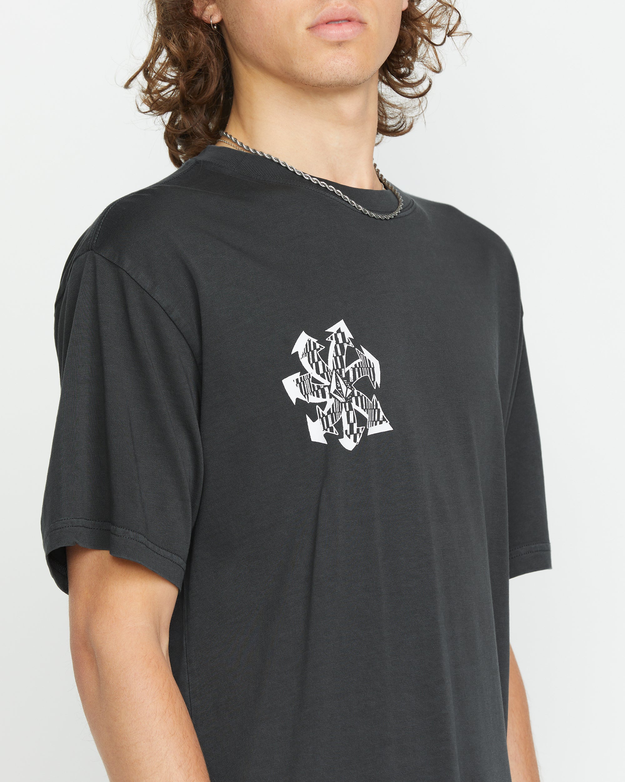 Volcom Vortex T-shirt - STEALTH - Image 3