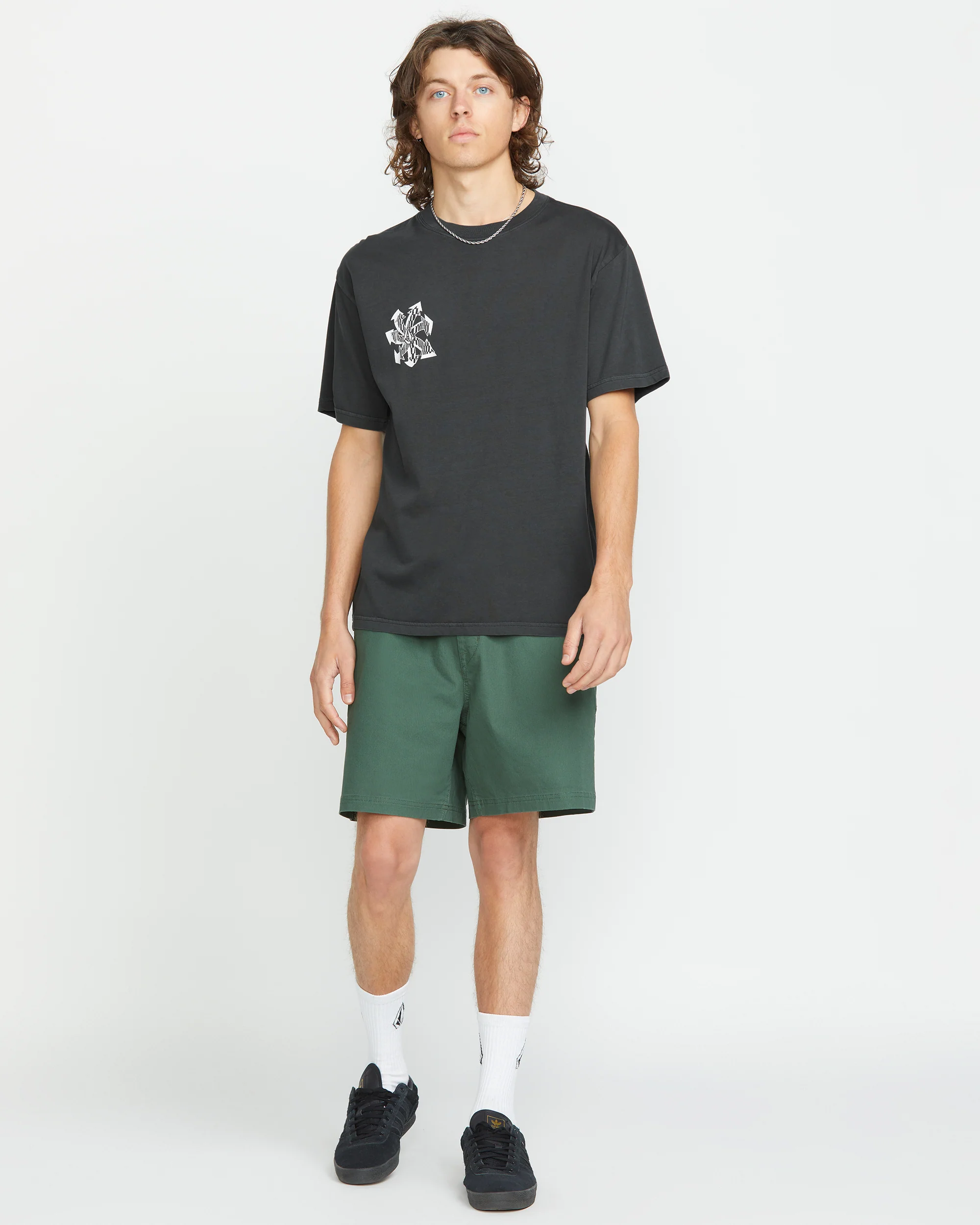 Volcom Vortex T-shirt - STEALTH - Image 4
