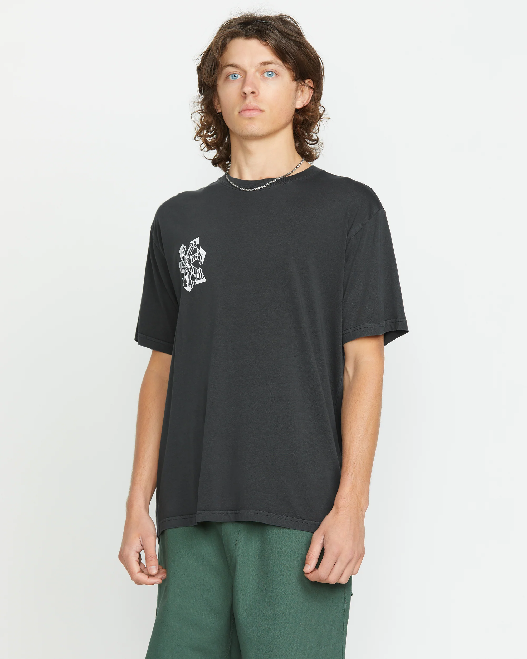 Volcom Vortex T-shirt - STEALTH - Image 5