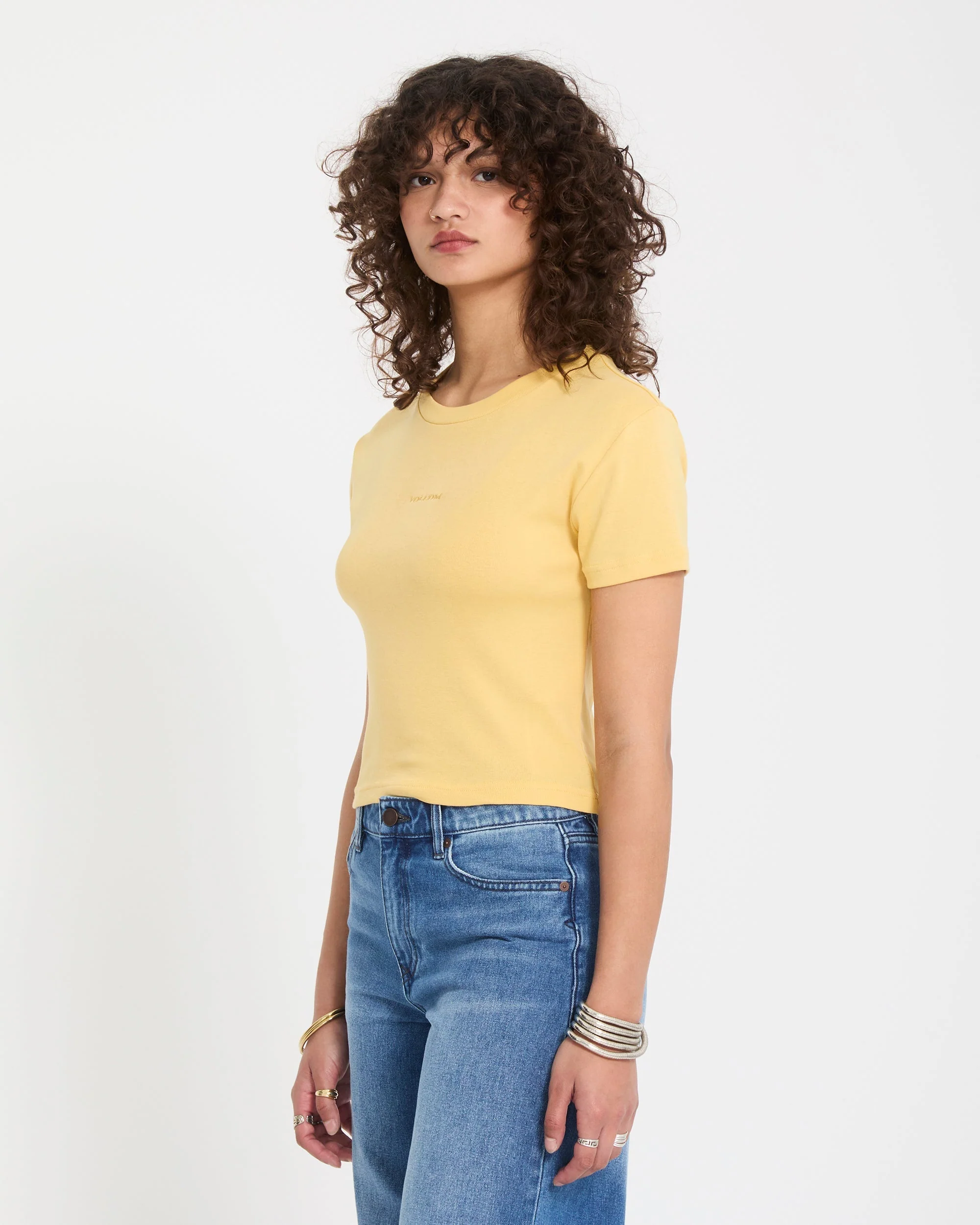 Volcomstone Tight crop top - Sunburst - Image 3