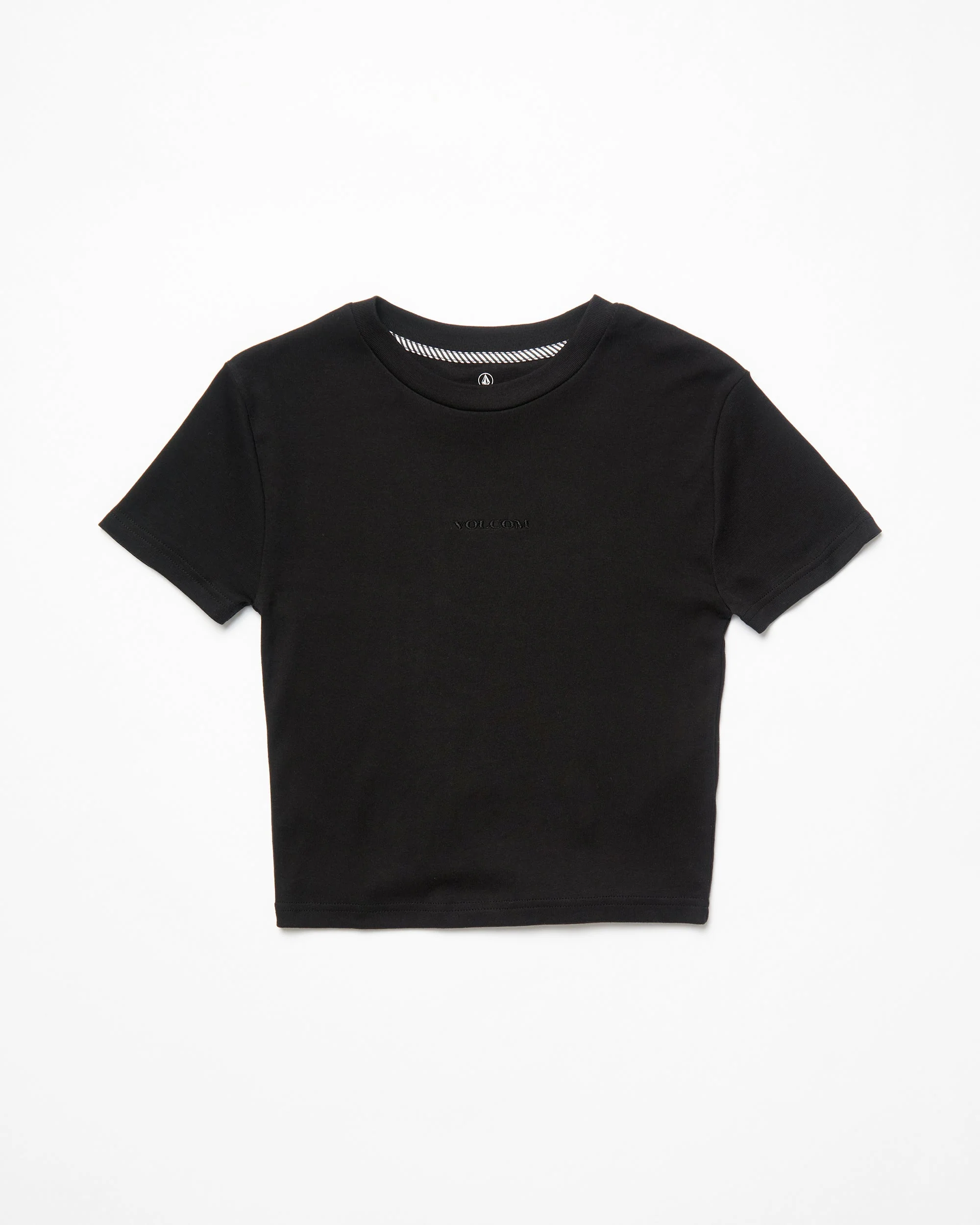 Volcomstone Tight crop top - Black - Image 6