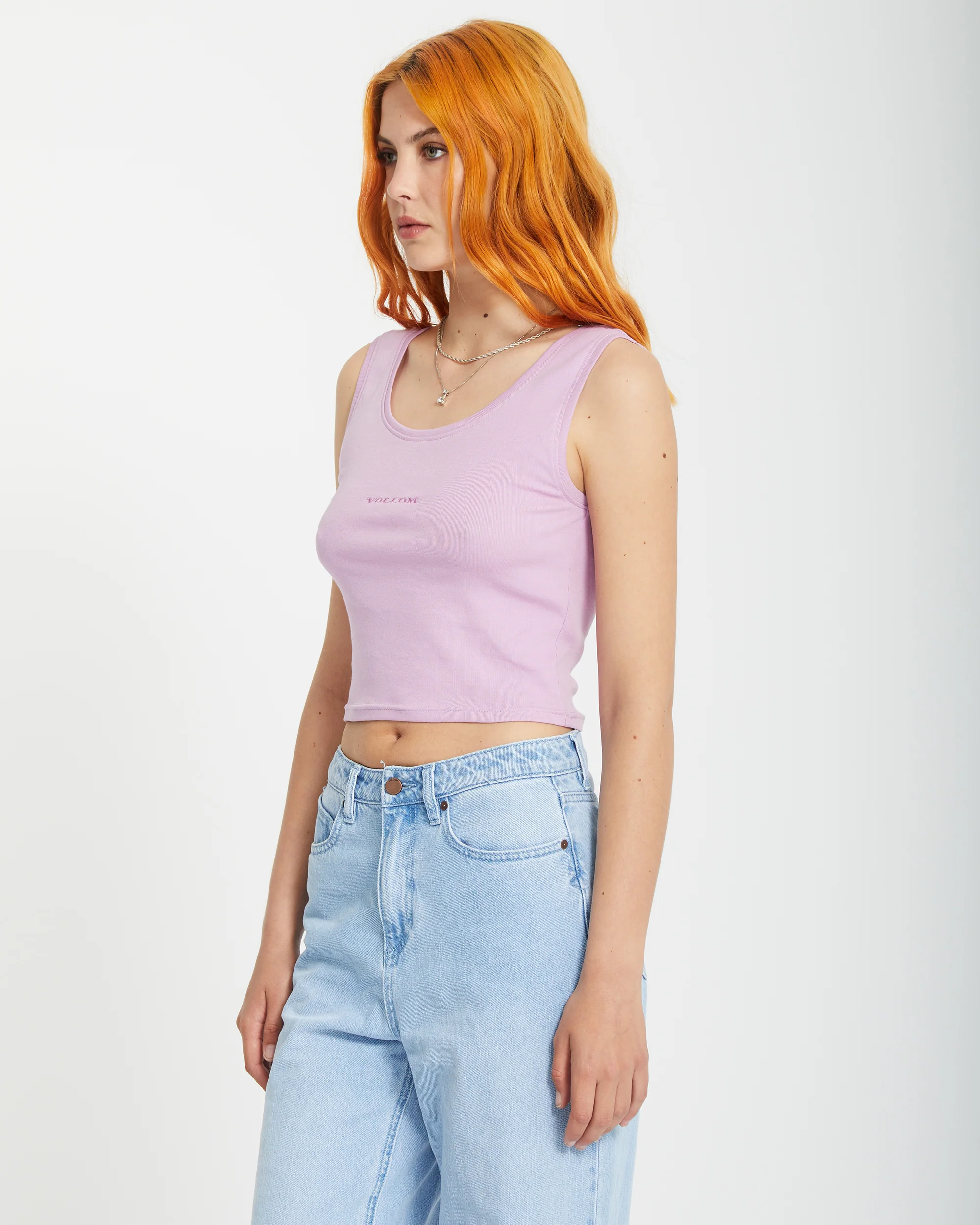Volcomstone Tight Tank Top - IRIS PURPLE - Image 5