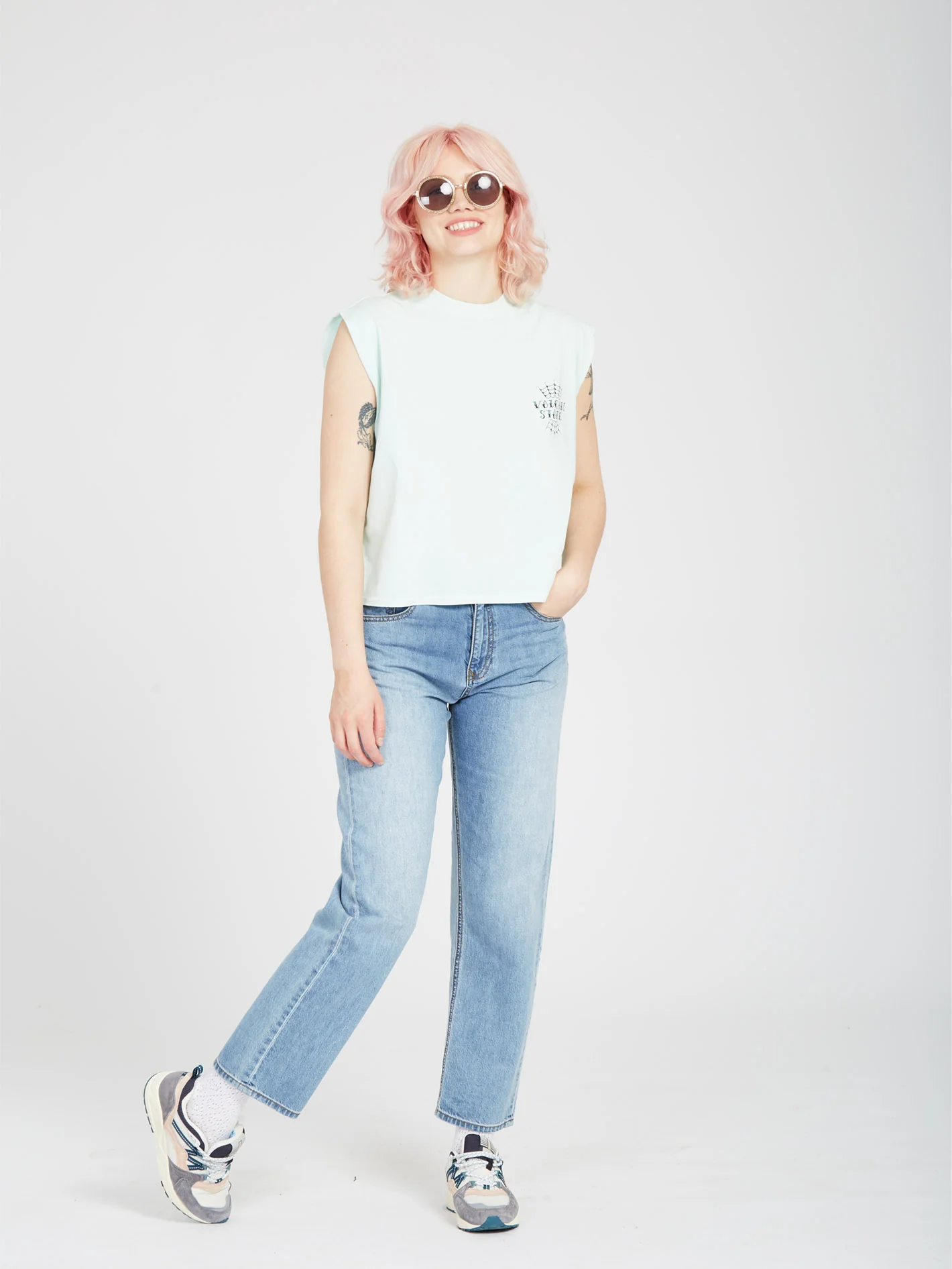 Volnex Tank Top - PALE AQUA - Image 3