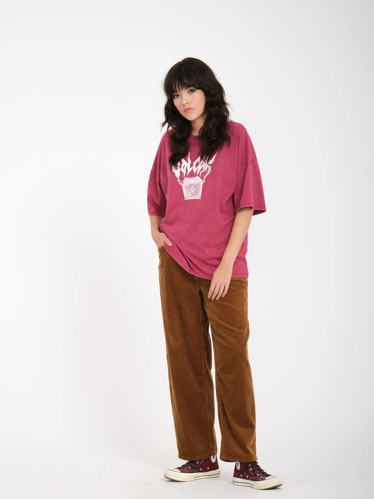 Voltrip T-shirt - WINE - Image 3