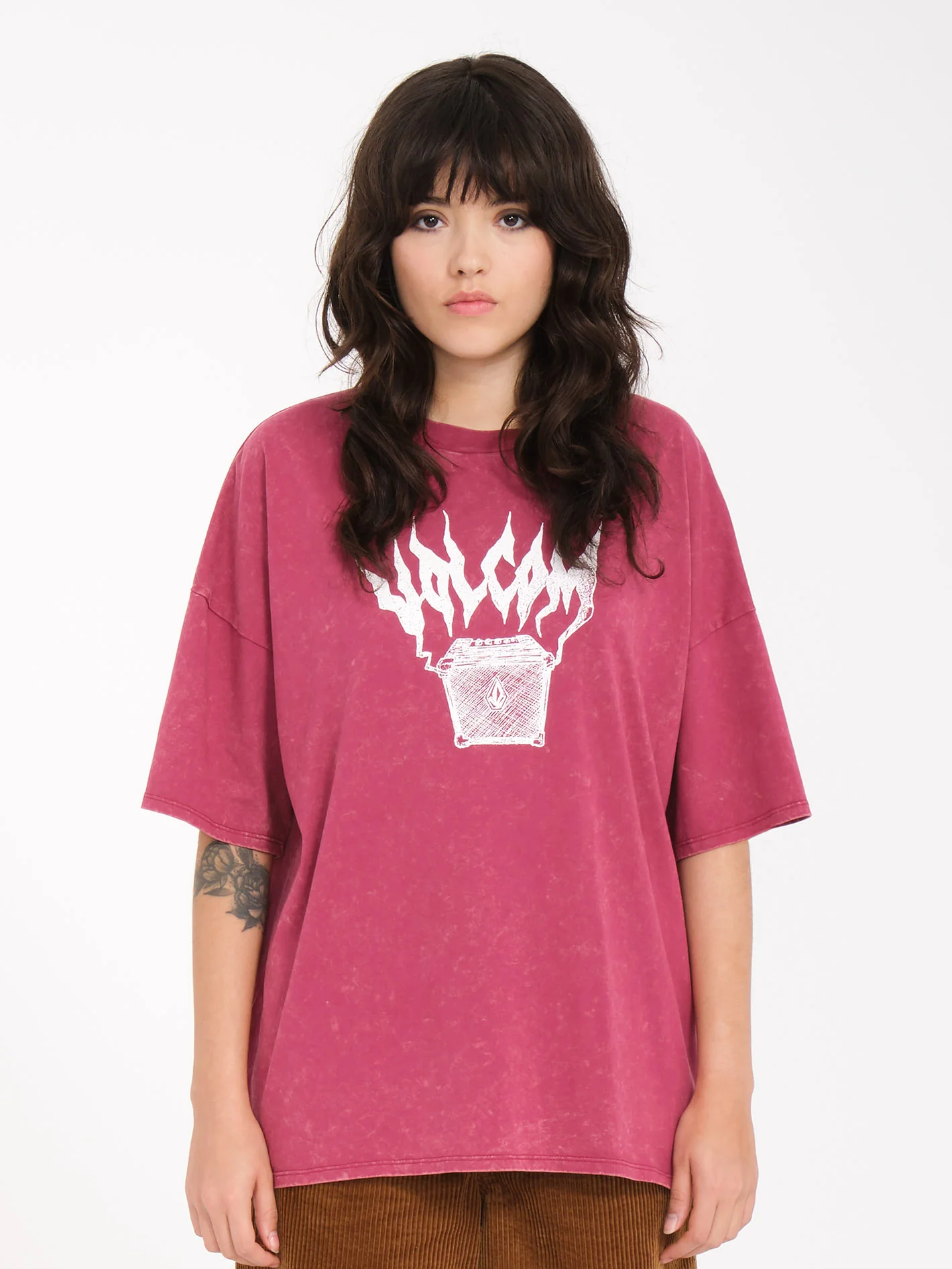 Voltrip T-shirt - WINE - Image 5